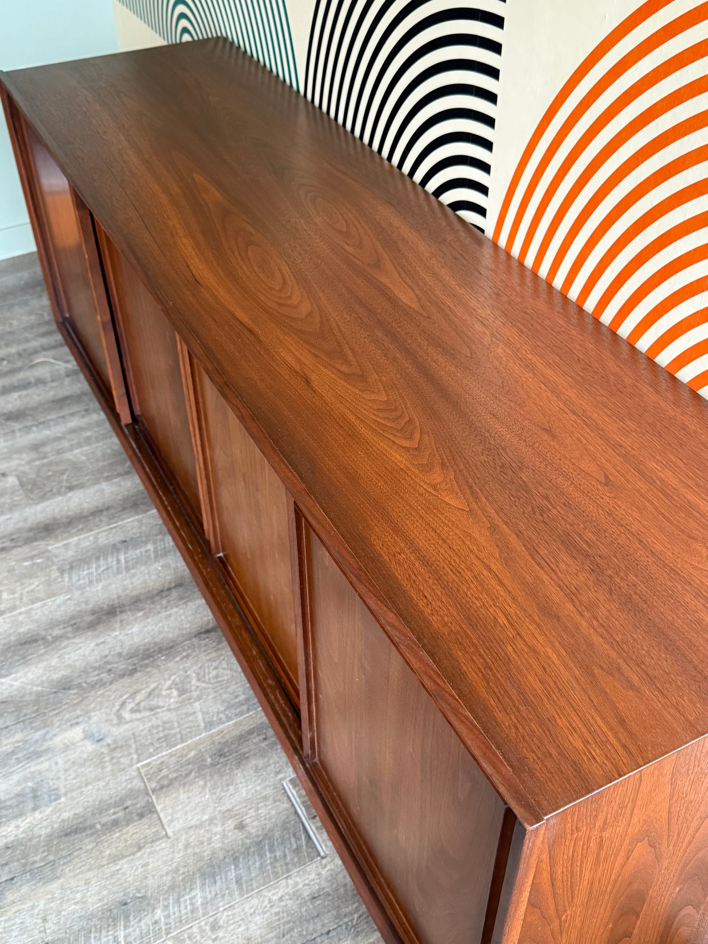 Vintage Walnut Sideboard