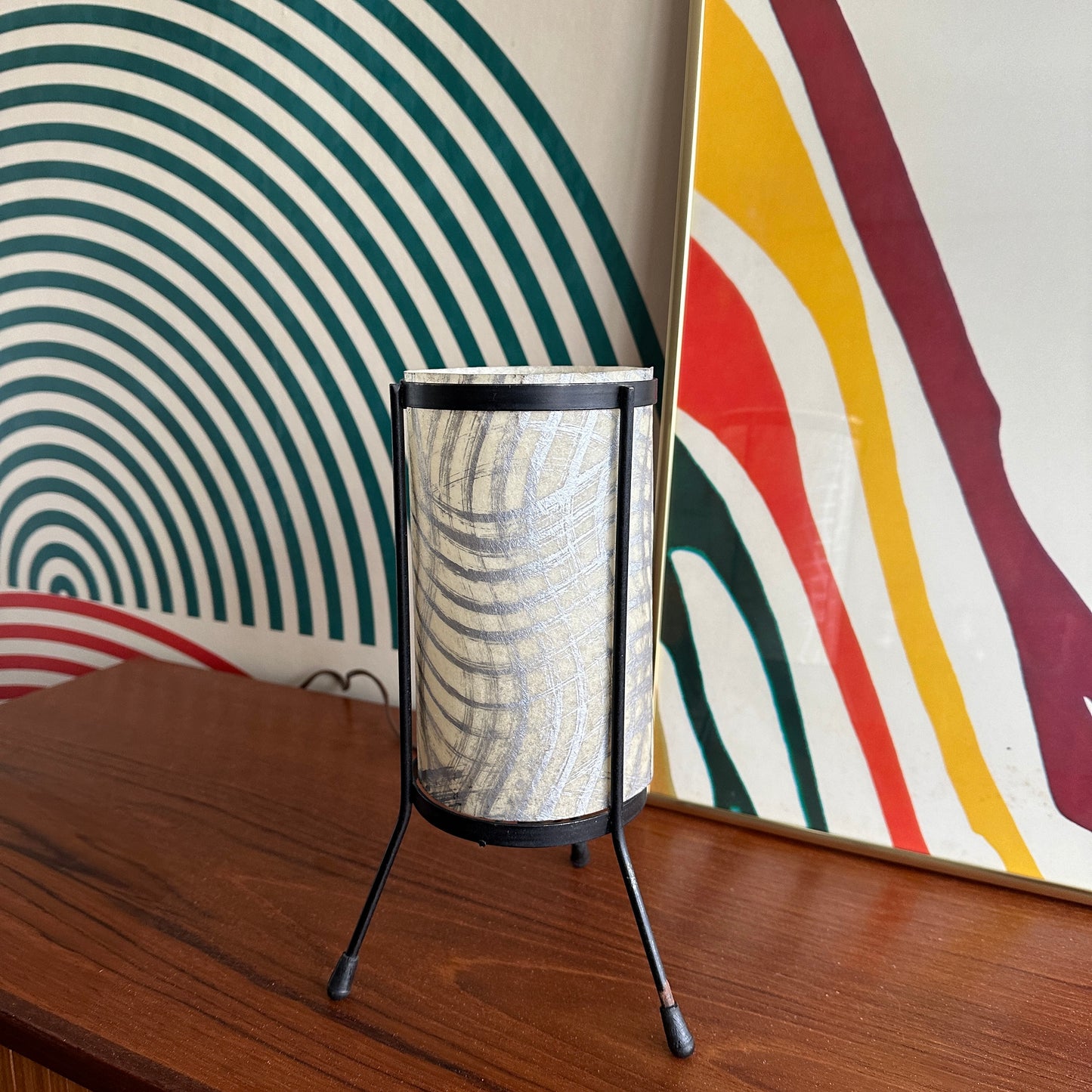 Vintage Atomic Table Lamp