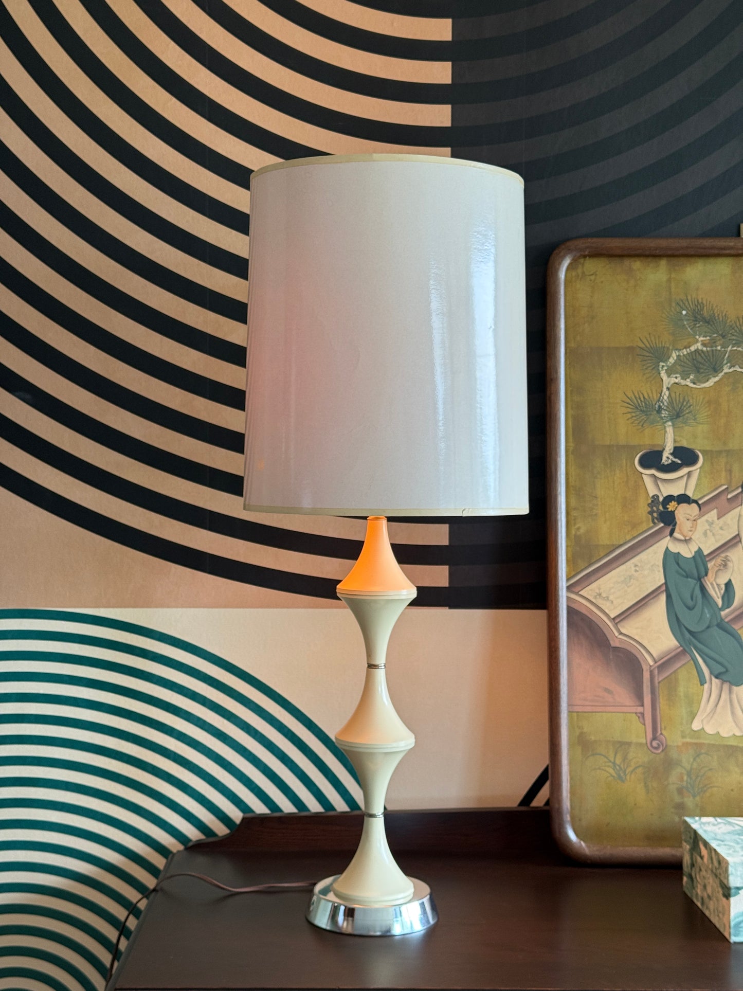 Vintage Sculptural Table Lamp