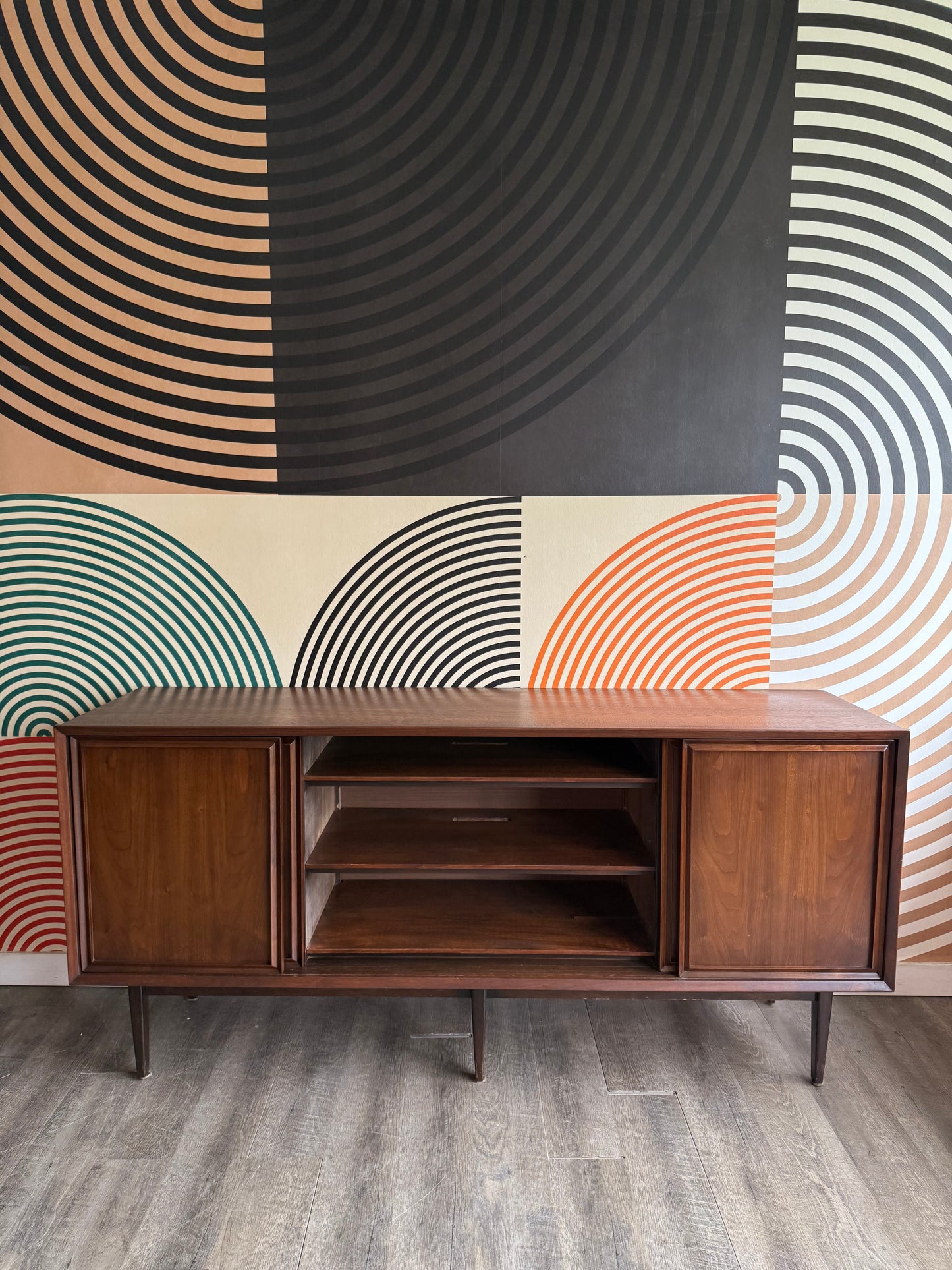 Vintage Walnut Sideboard