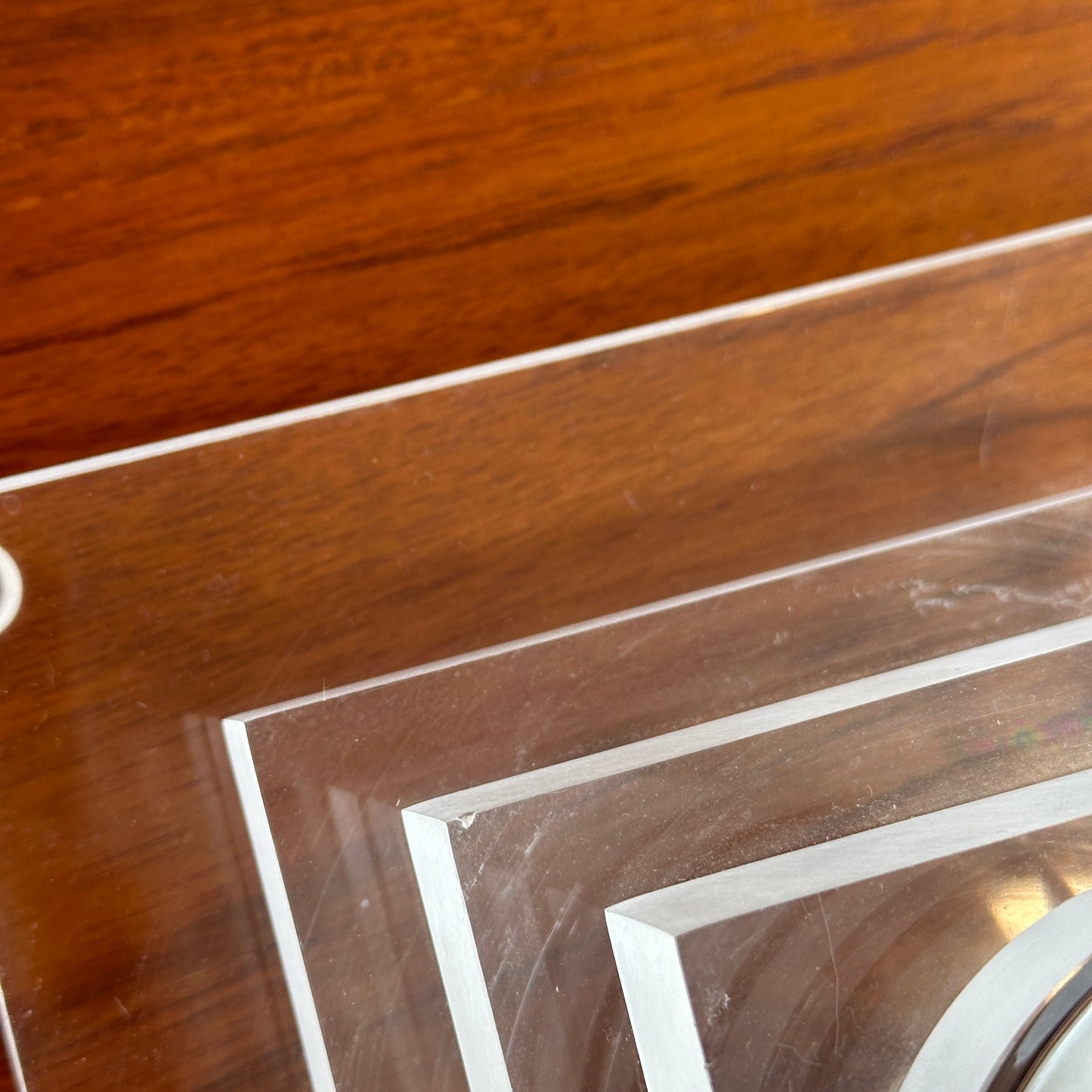 Bauer Lamp Company Lucite Table Lamp,1991
