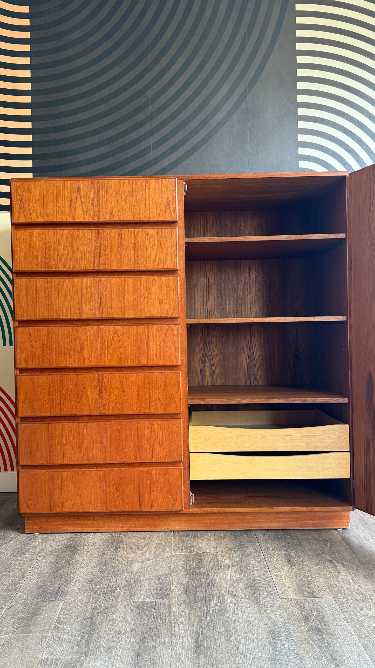 Danish Teak Wardrobe by Komfort
