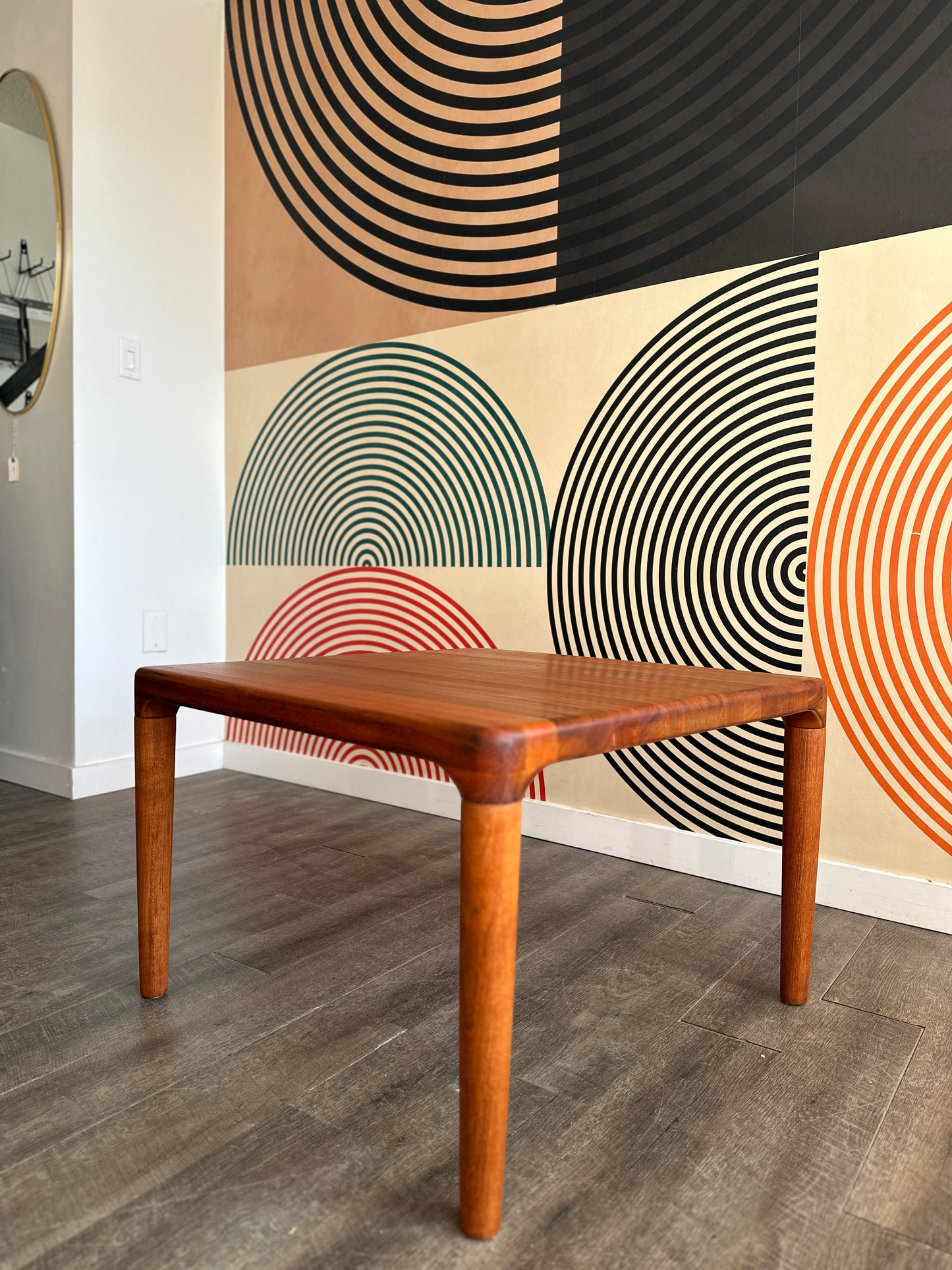 Solid Teak Square Coffee Table by Glostrup