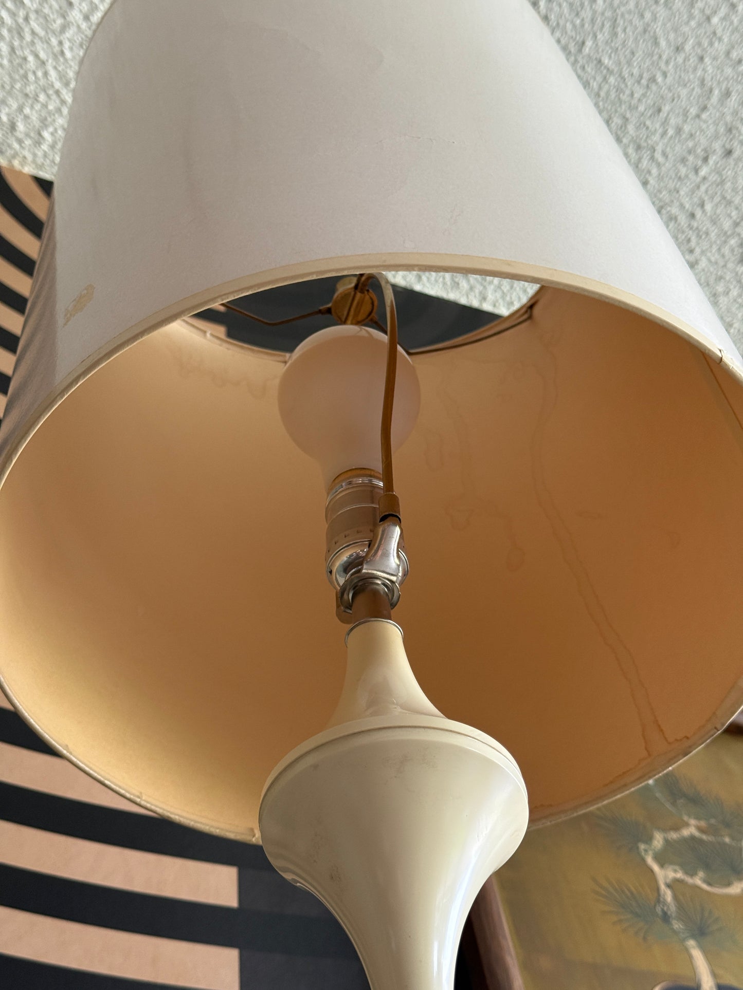 Vintage Sculptural Table Lamp