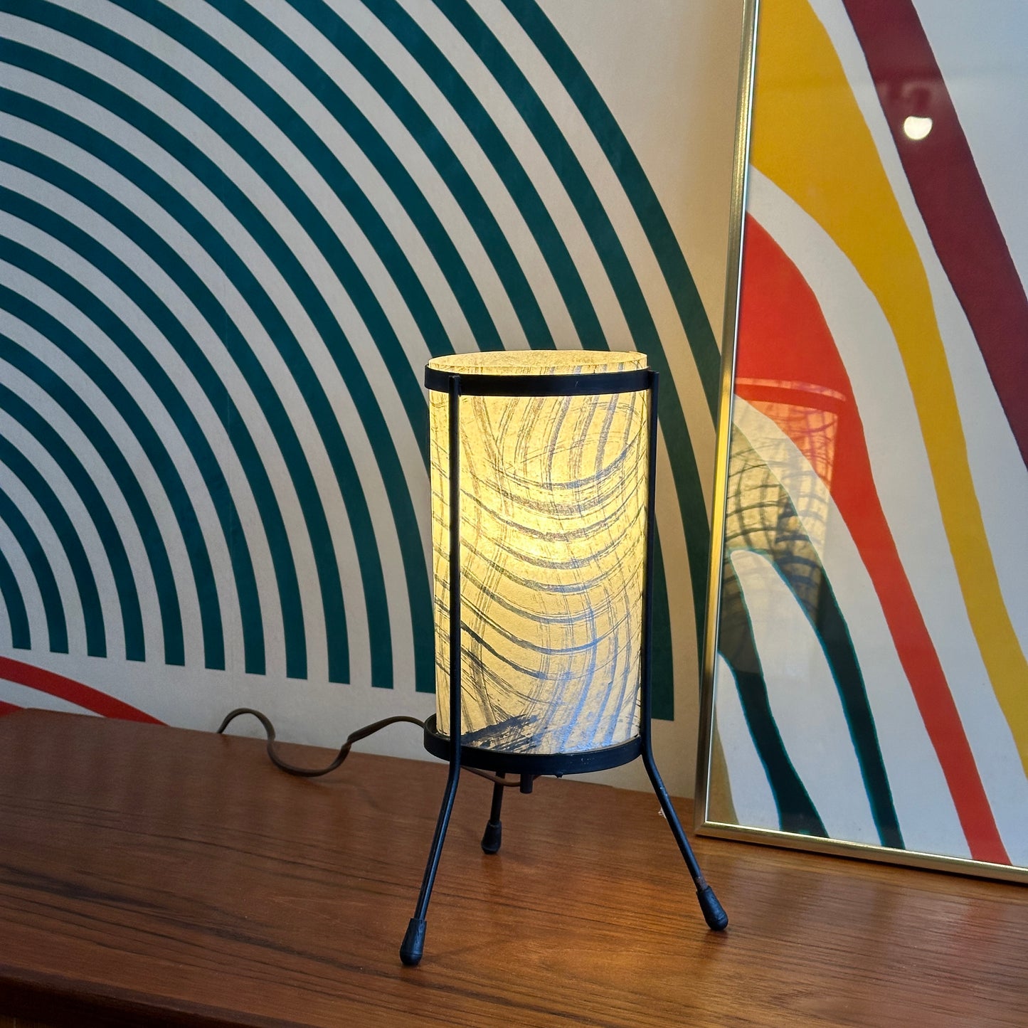 Vintage Atomic Table Lamp