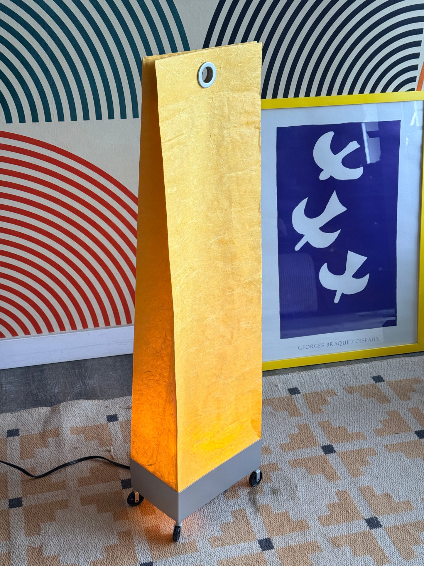 IKEA MAREK Paper Bag Floor Lamp Designed by Anna Efverlund and O. Wihborg
