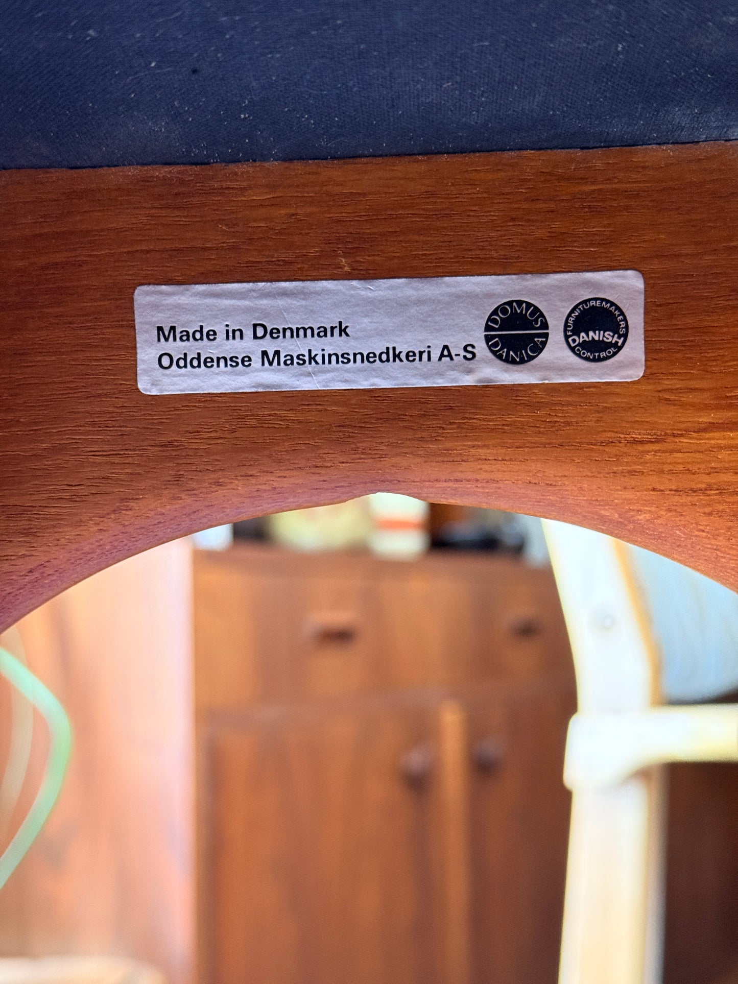 Pair of Vintage Danish Teak Bar Stools by Eric Buch