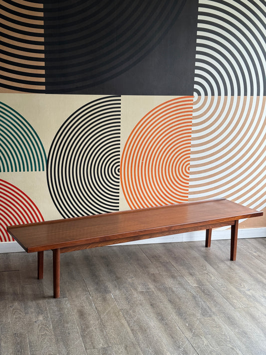 Vintage Afromosia Teak Coffee Table