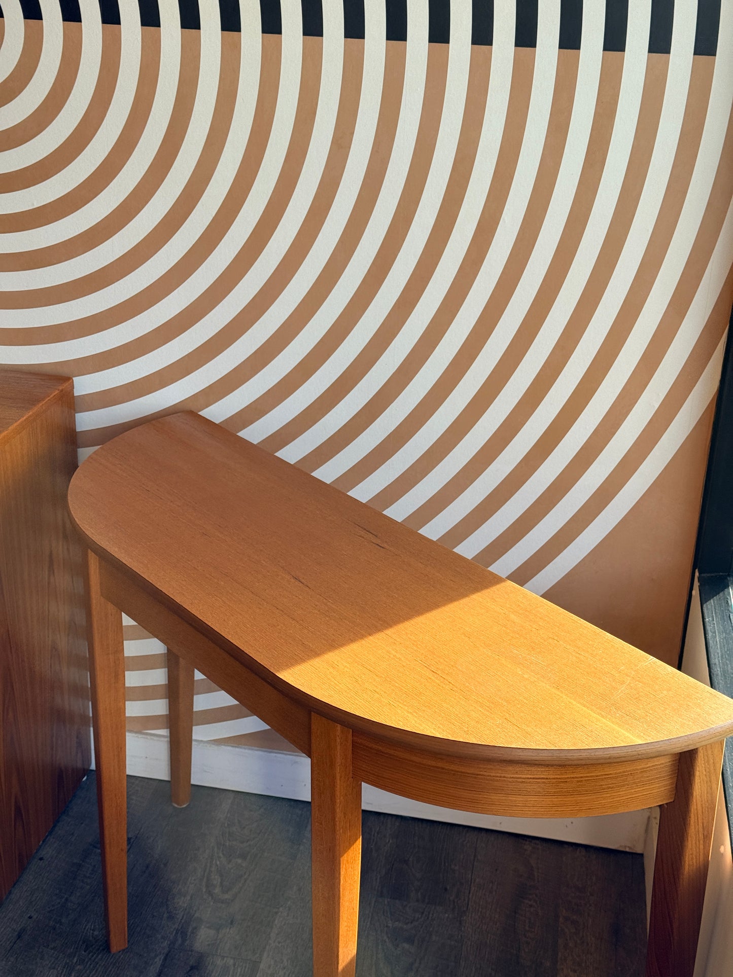 Danish Modern Teak Console Table by FBJ Mobler