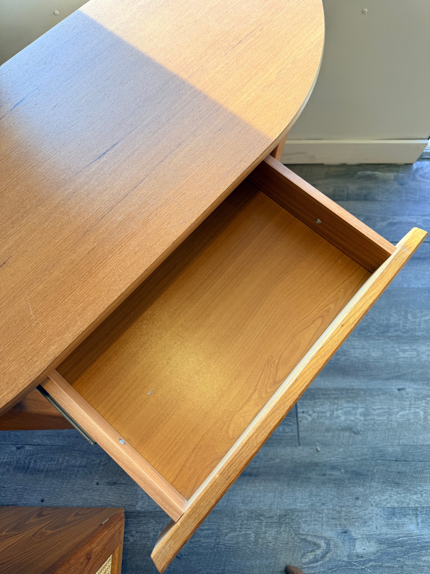 Danish Modern Teak Console Table by FBJ Mobler