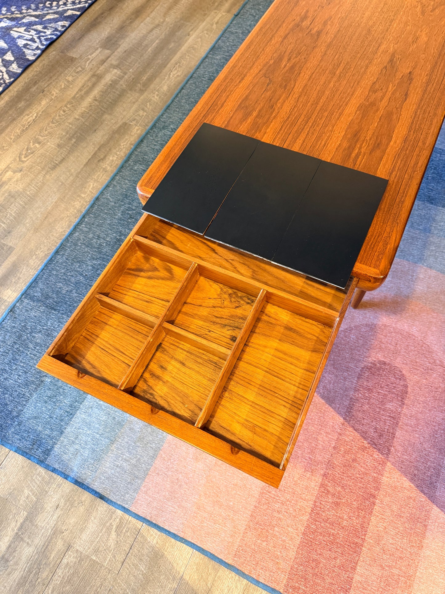 Danish Teak Coffee Table by Johannes Andersen for Silkeborg