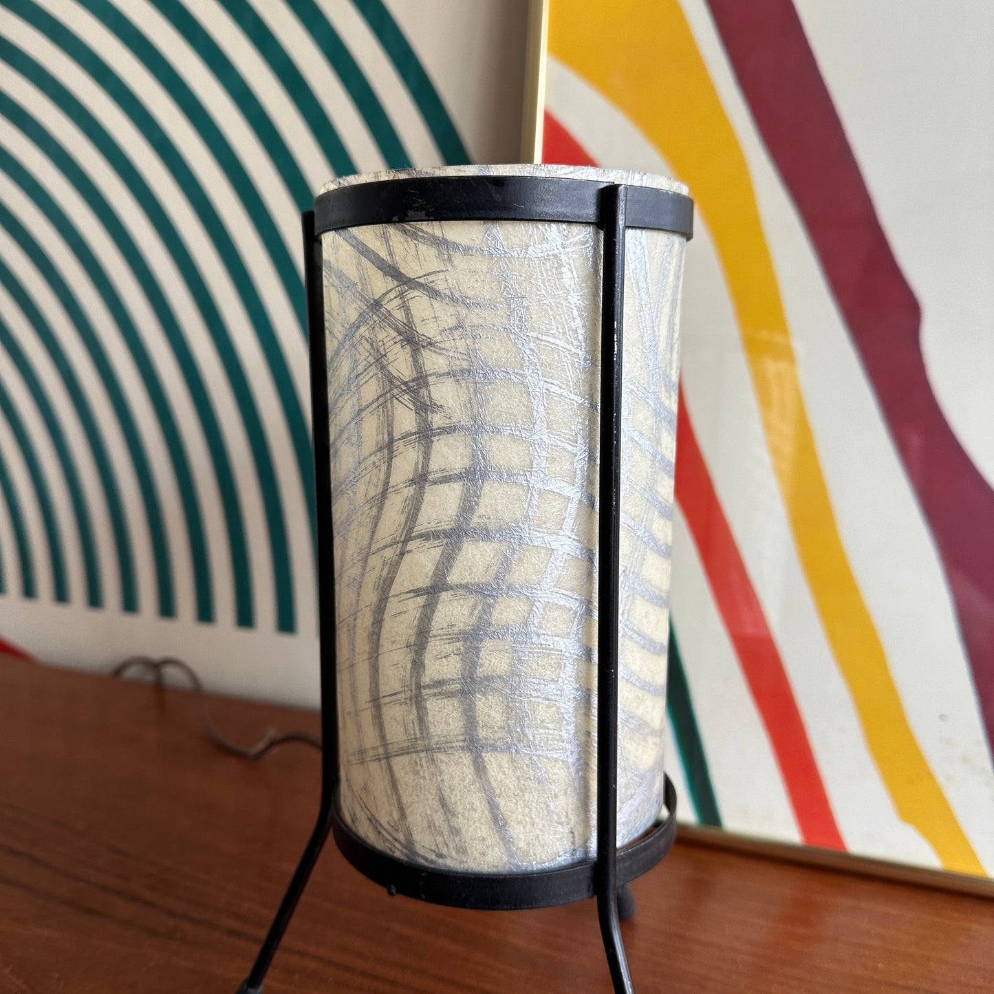 Vintage Atomic Table Lamp