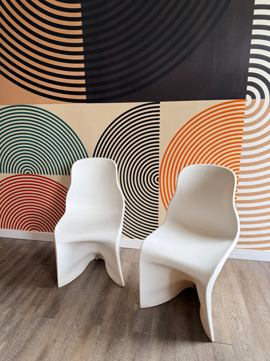 “HIM” and “HER” Chairs by Fabio Novembre for Cassamia