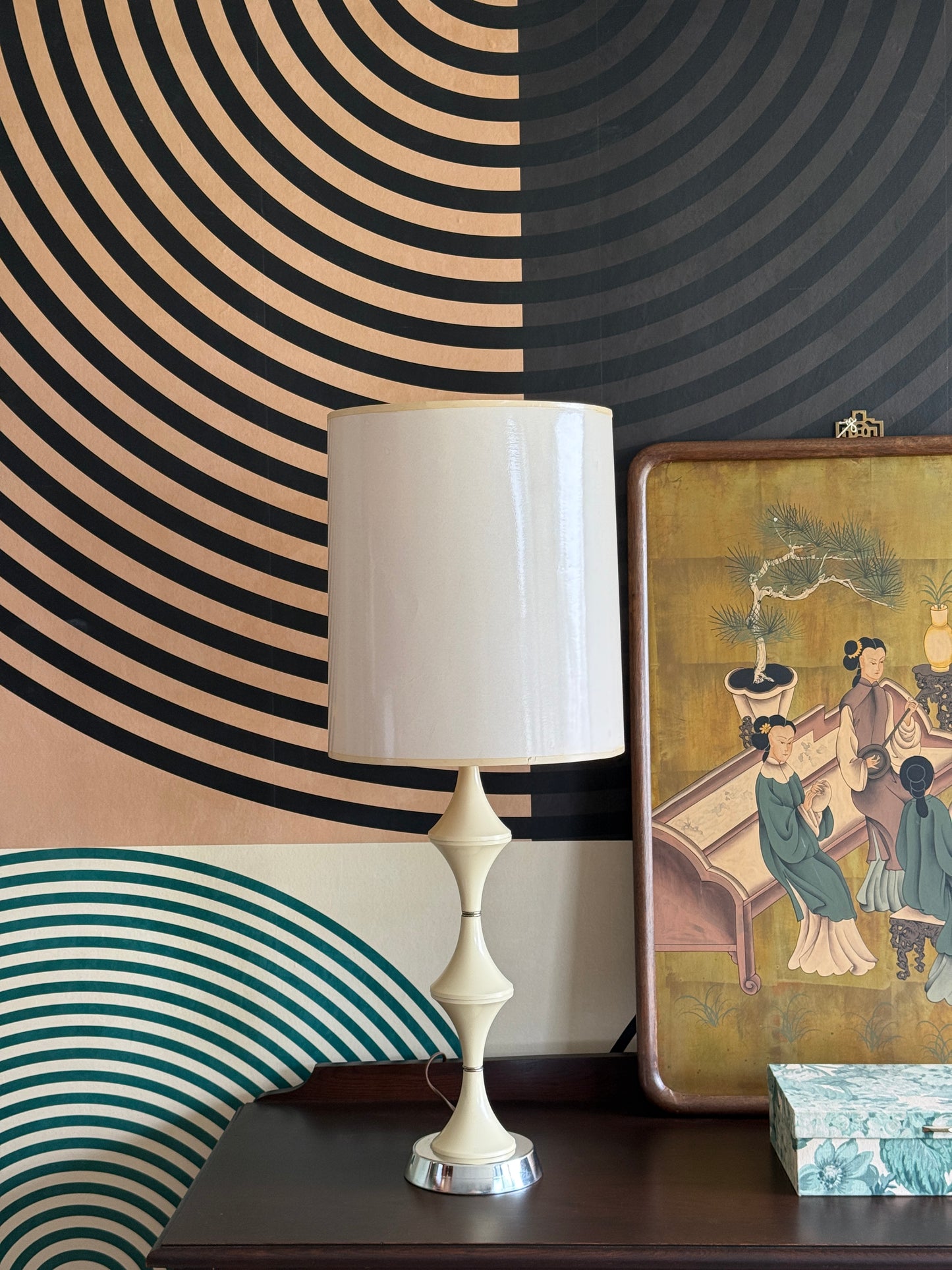 Vintage Sculptural Table Lamp