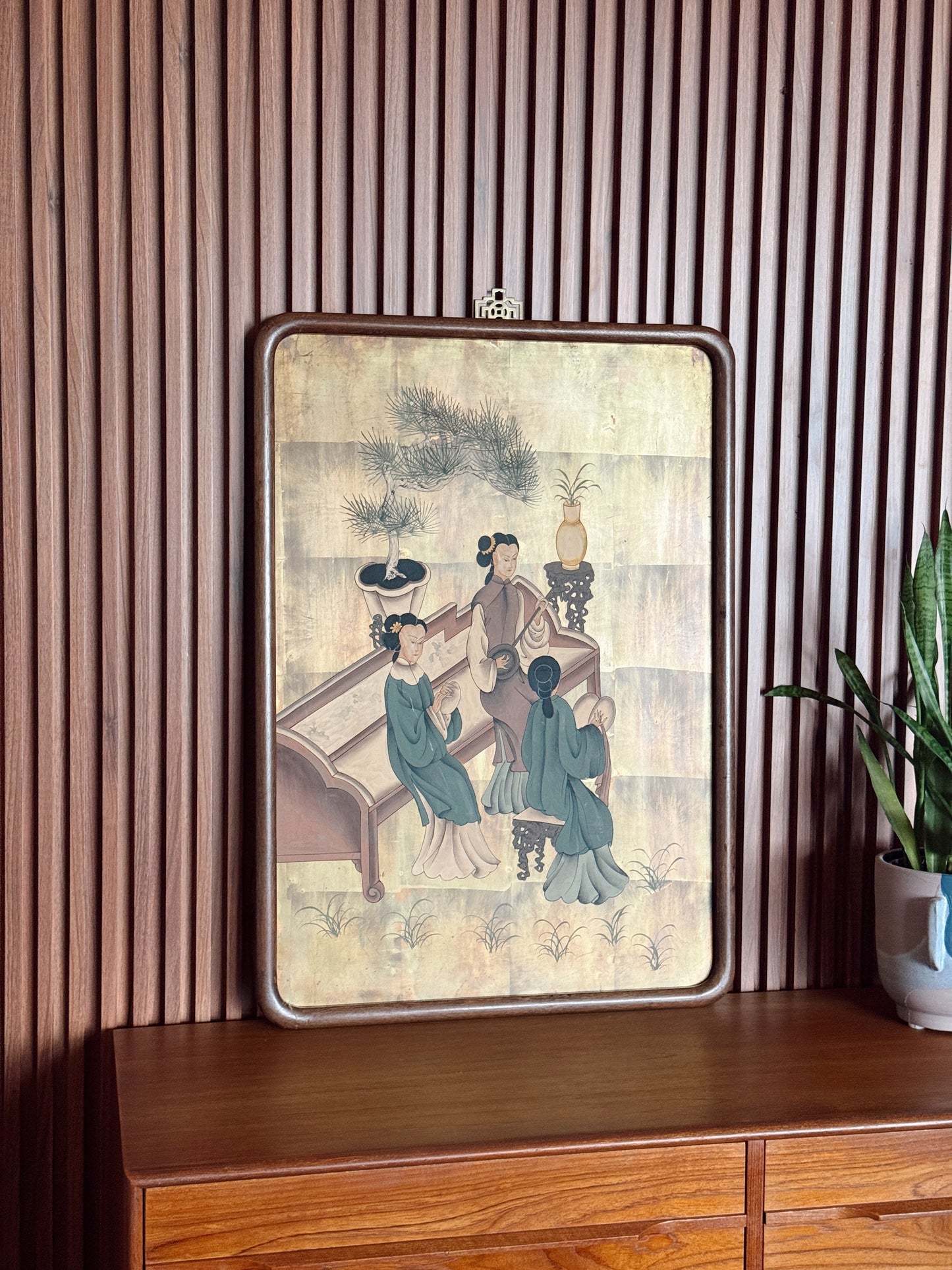 Vintage Chinese Framed Art
