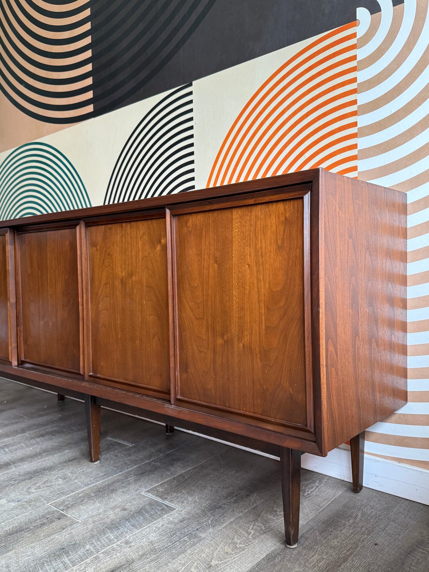 Vintage Walnut Sideboard