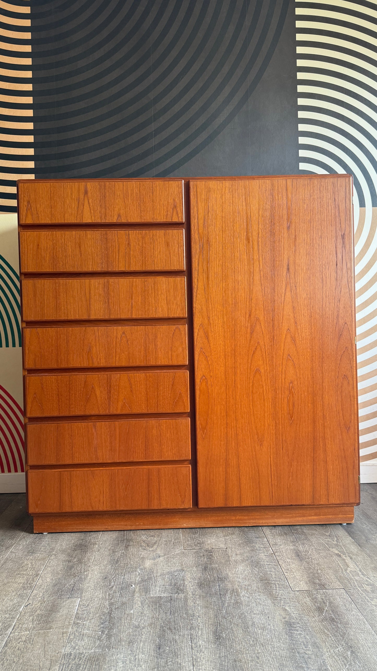 Danish Teak Wardrobe by Komfort