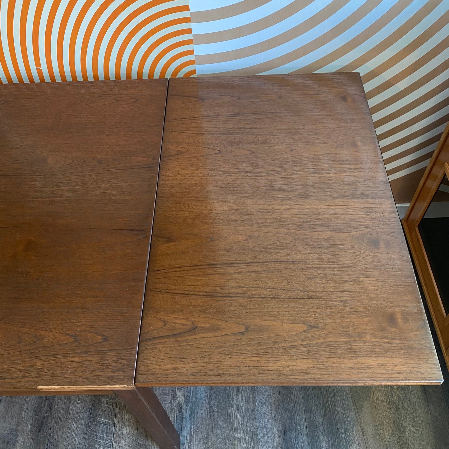 Vintage Draw-leaf Teak Dining Table
