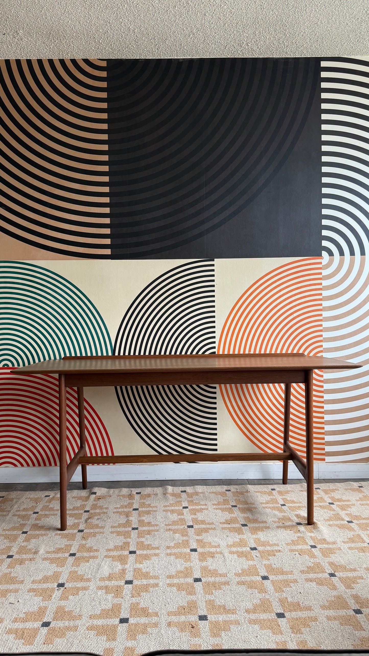 Danish Teak Desk by Arne Vodder for Vamo Sønderborg