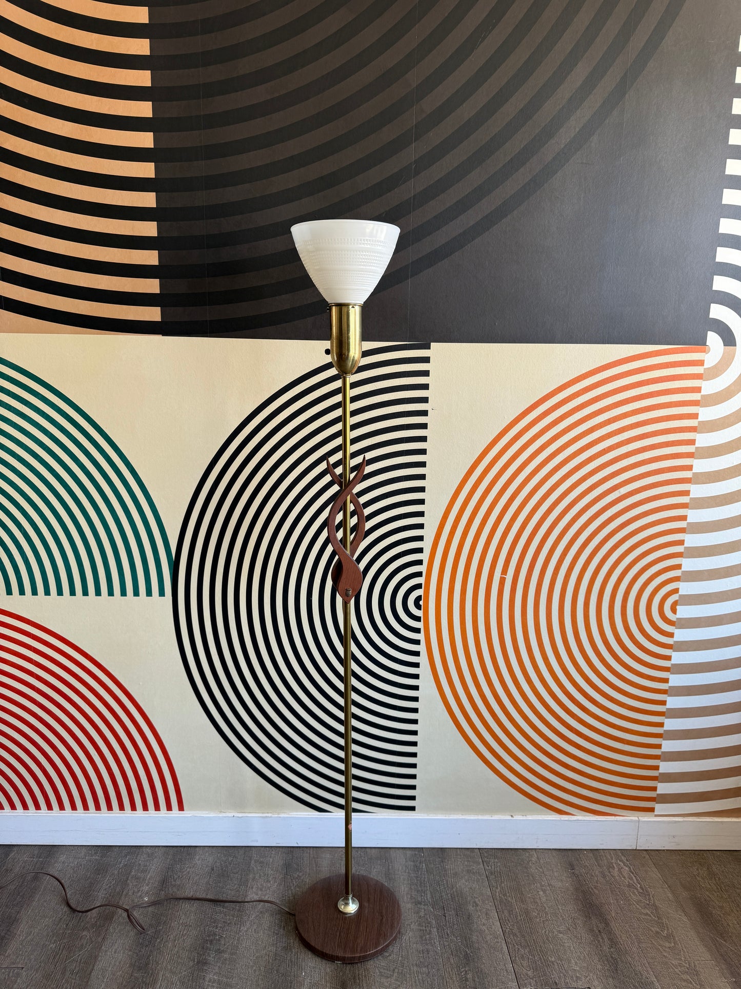 Vintage Midcentury Modern Floor Lamp
