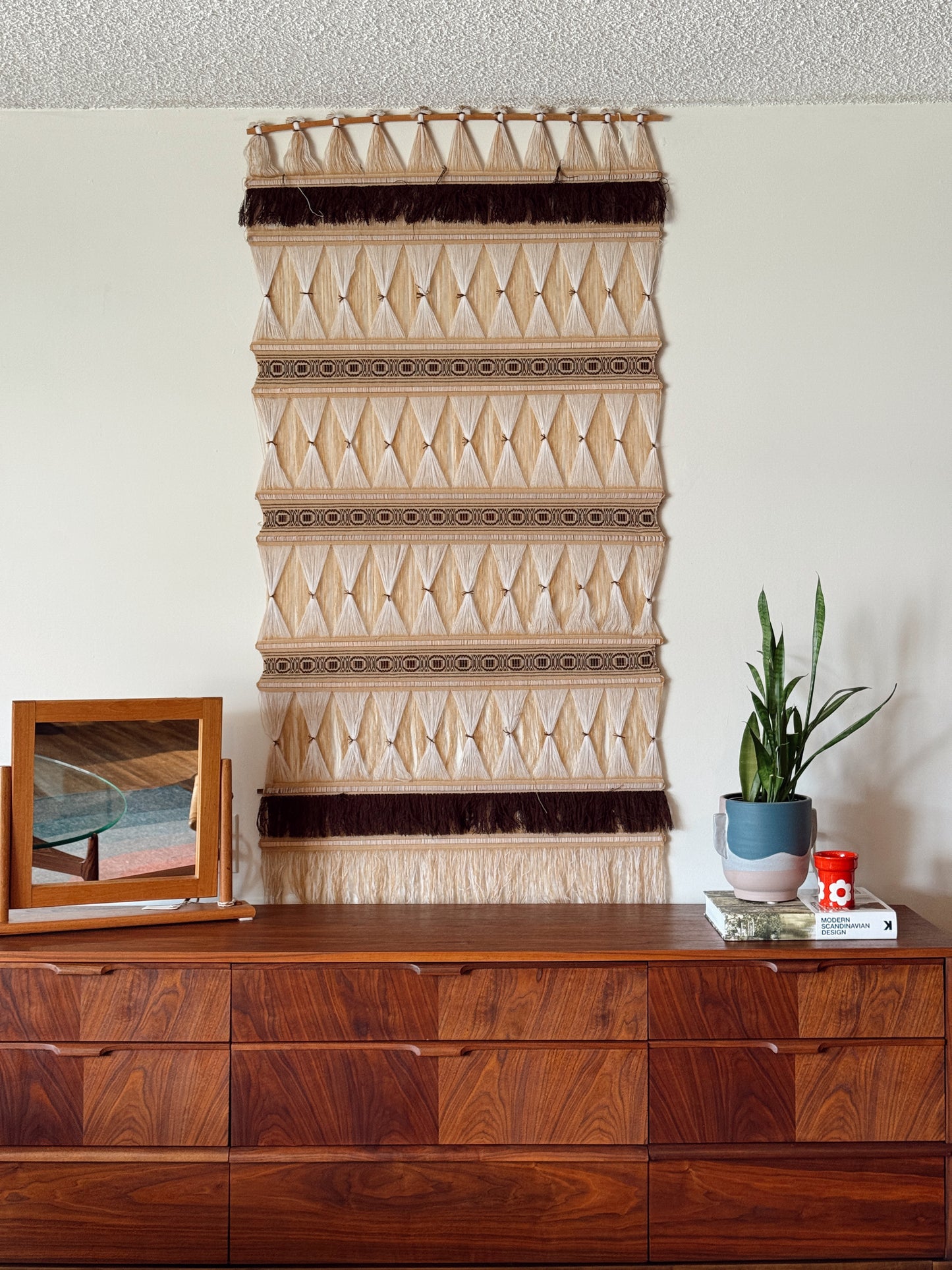 Vintage Colombian Woven Tapestry