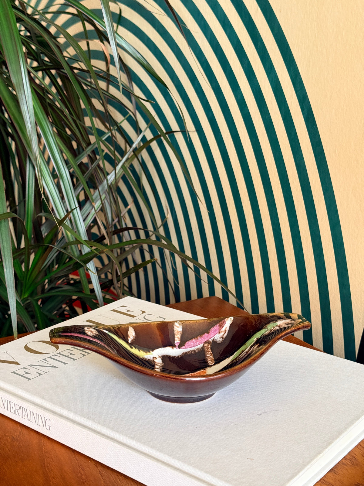 Vintage W.German Pottery Bowl by Jasba
