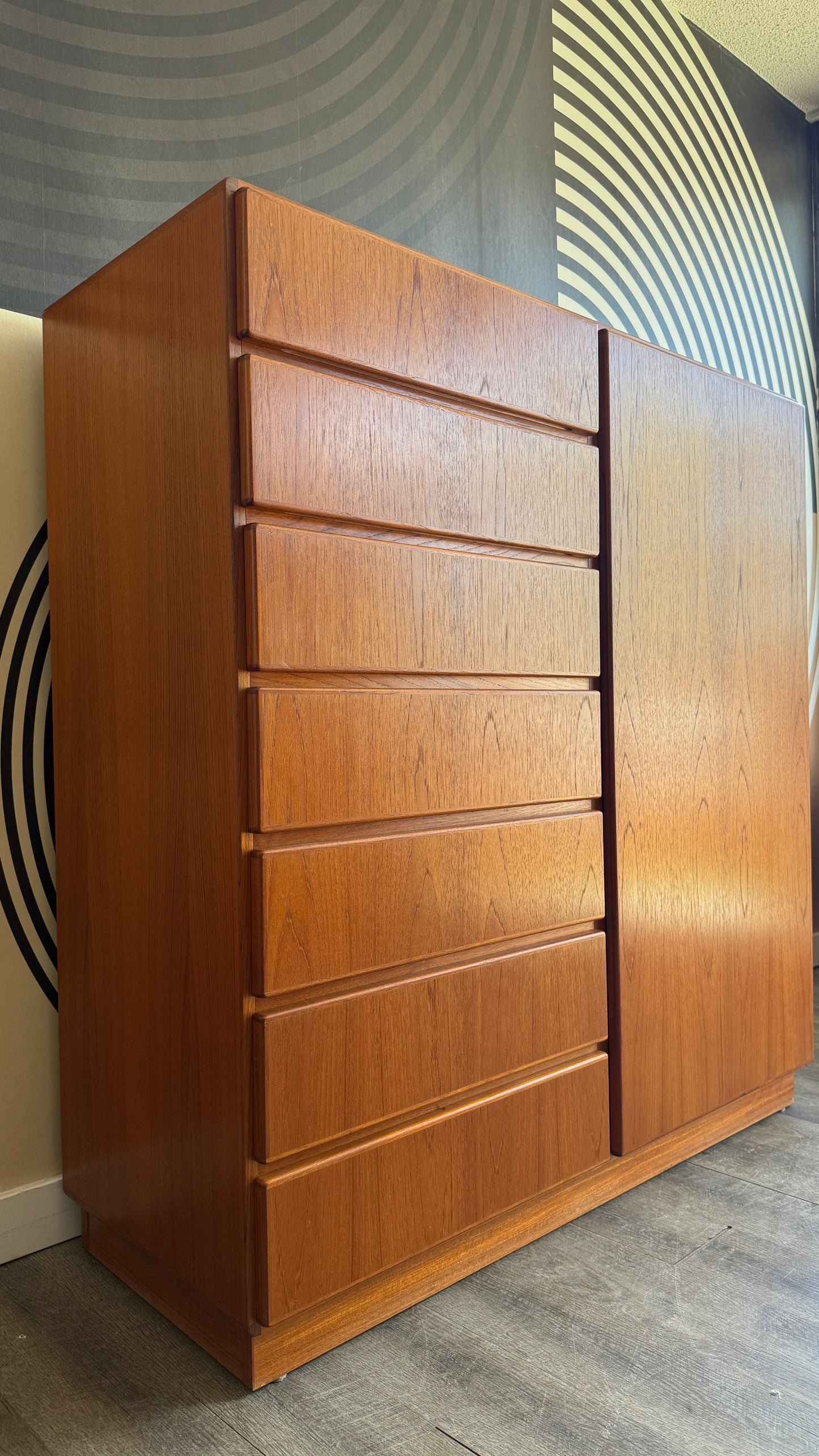 Danish Teak Wardrobe by Komfort