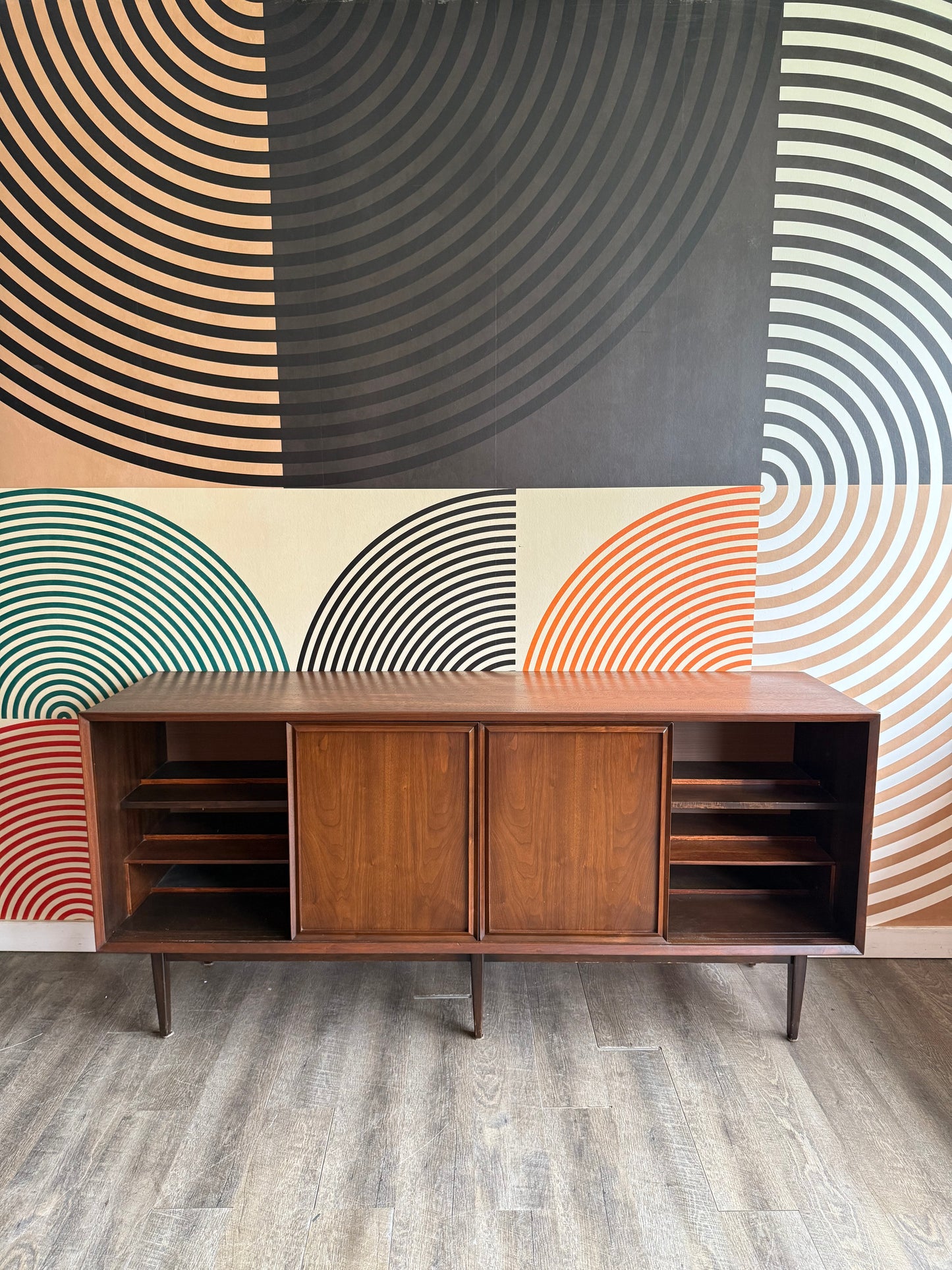 Vintage Walnut Sideboard