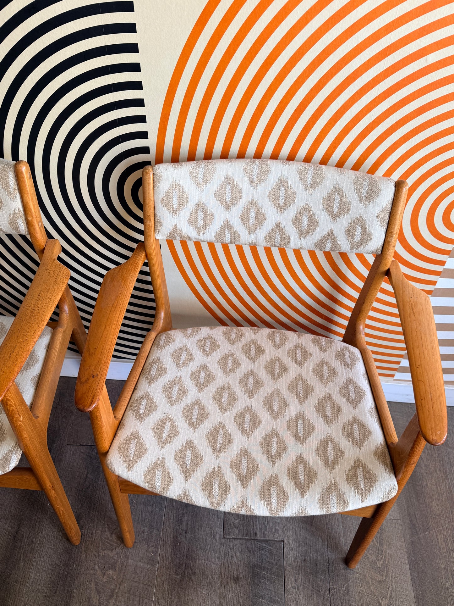 Set of 4 Danish Teak Armchairs by Nova Mobler