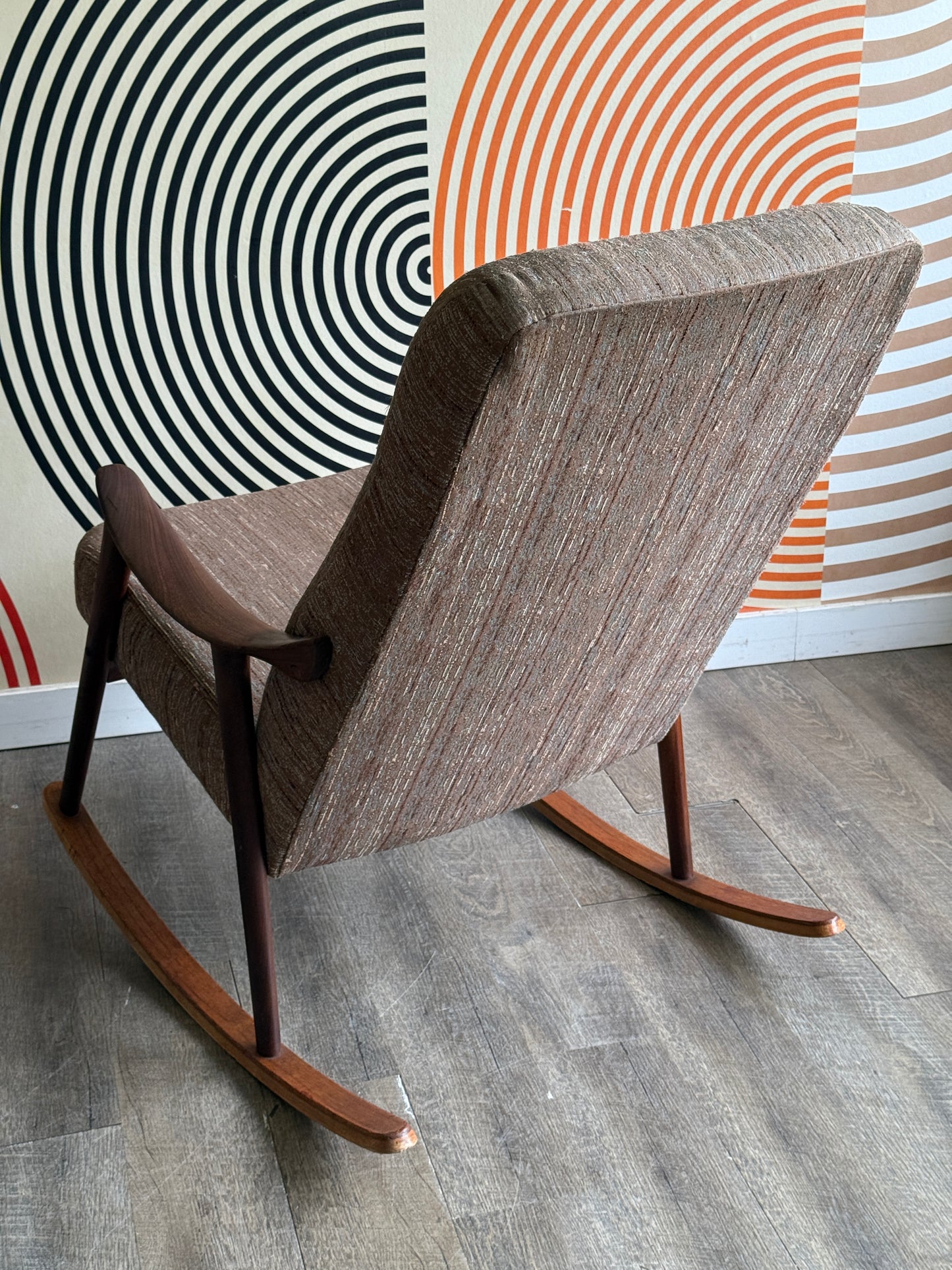 Vintage Sculpted Rocker by Ingmar Relling for Westnofa