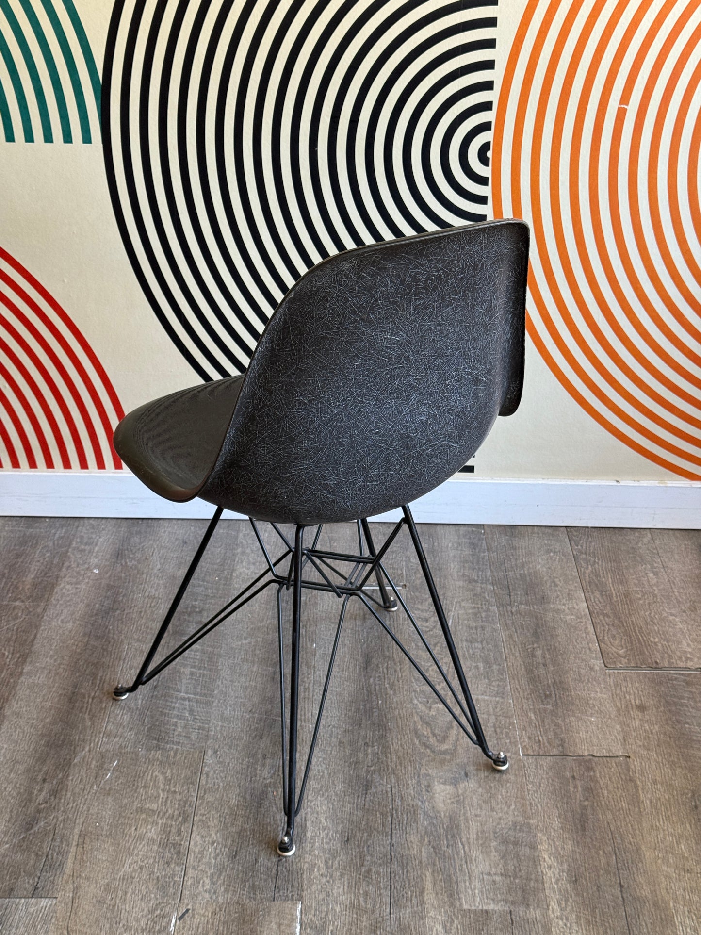 Vintage Dark Brown Fibreglass Chair by Modernica #1