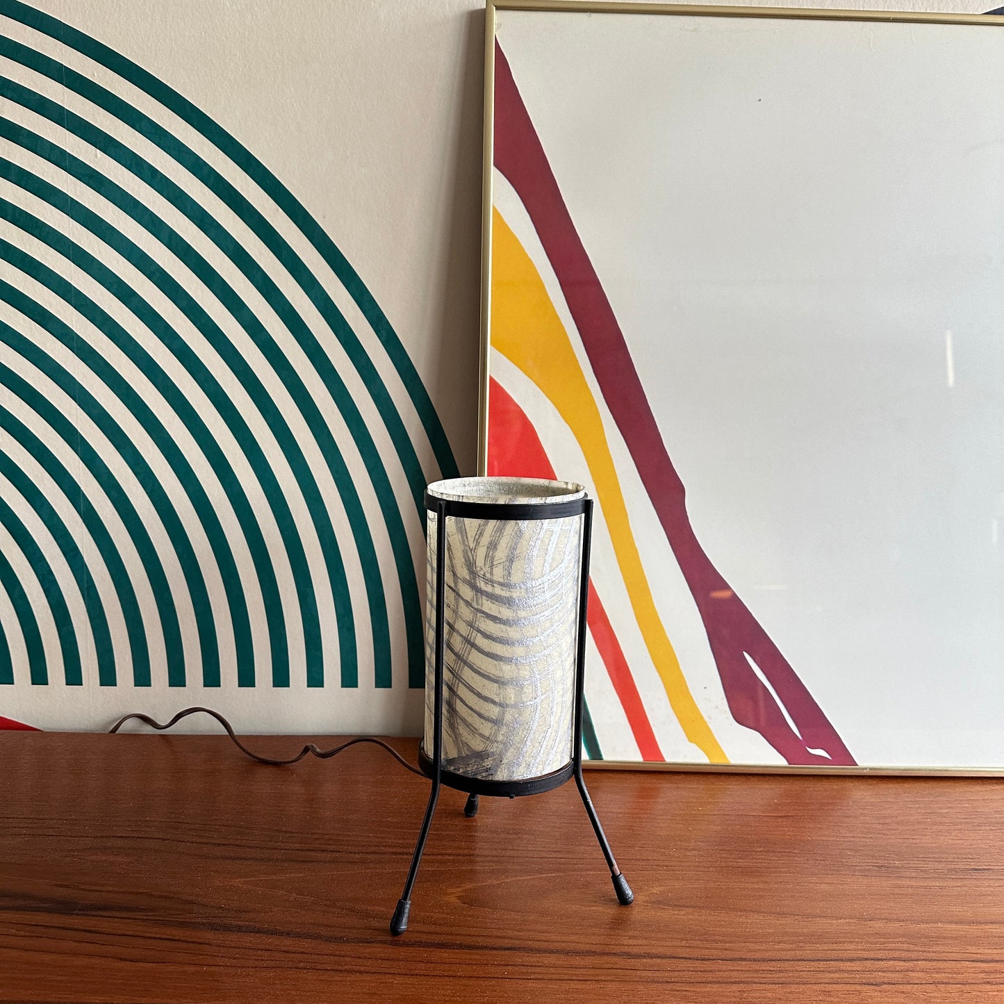 Vintage Atomic Table Lamp