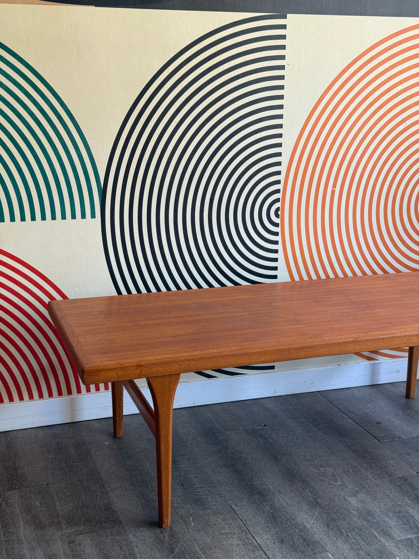 Vintage Johanne Andersen Style Teak Coffee Table