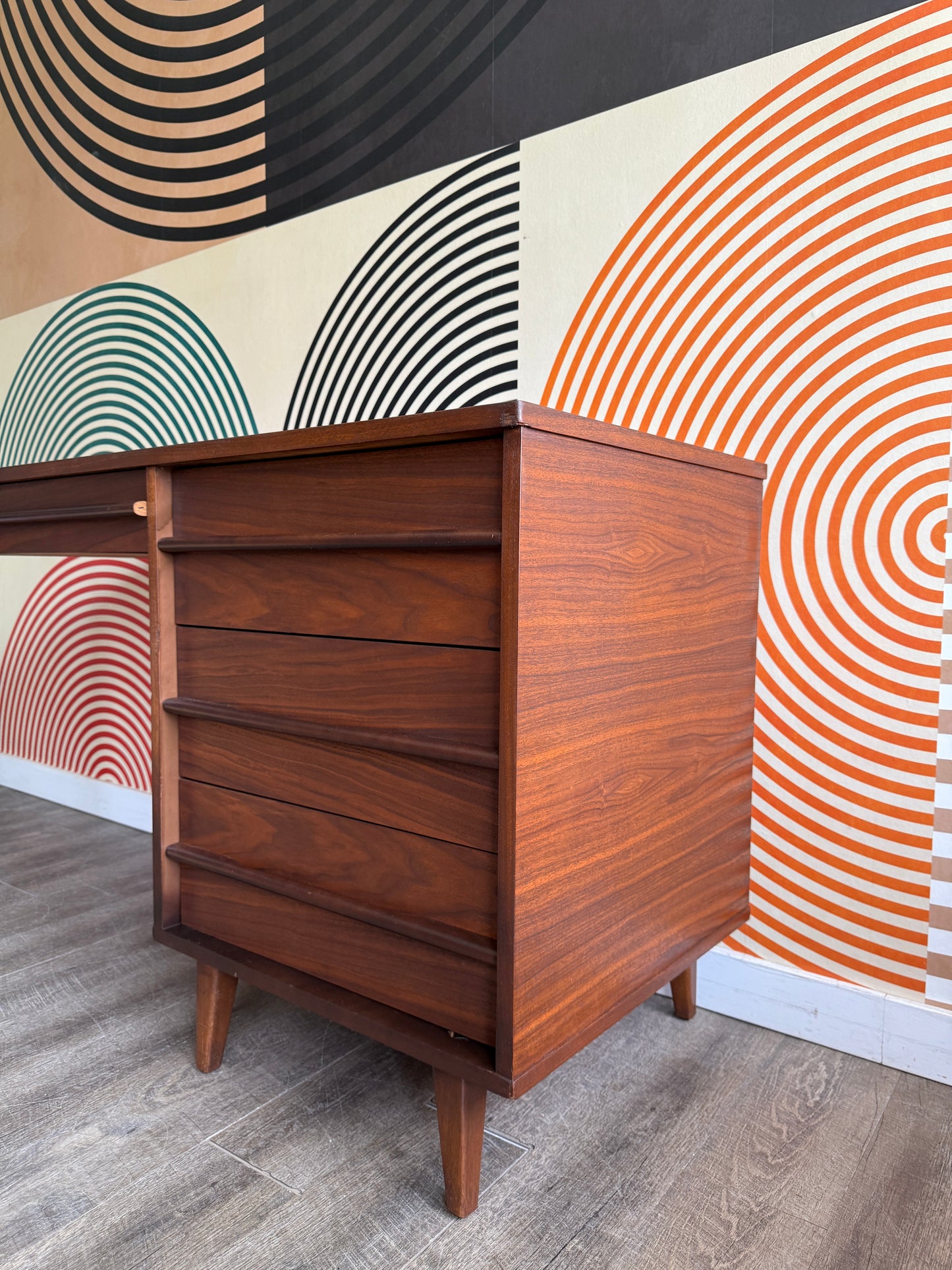 Vintage Walnut Desk