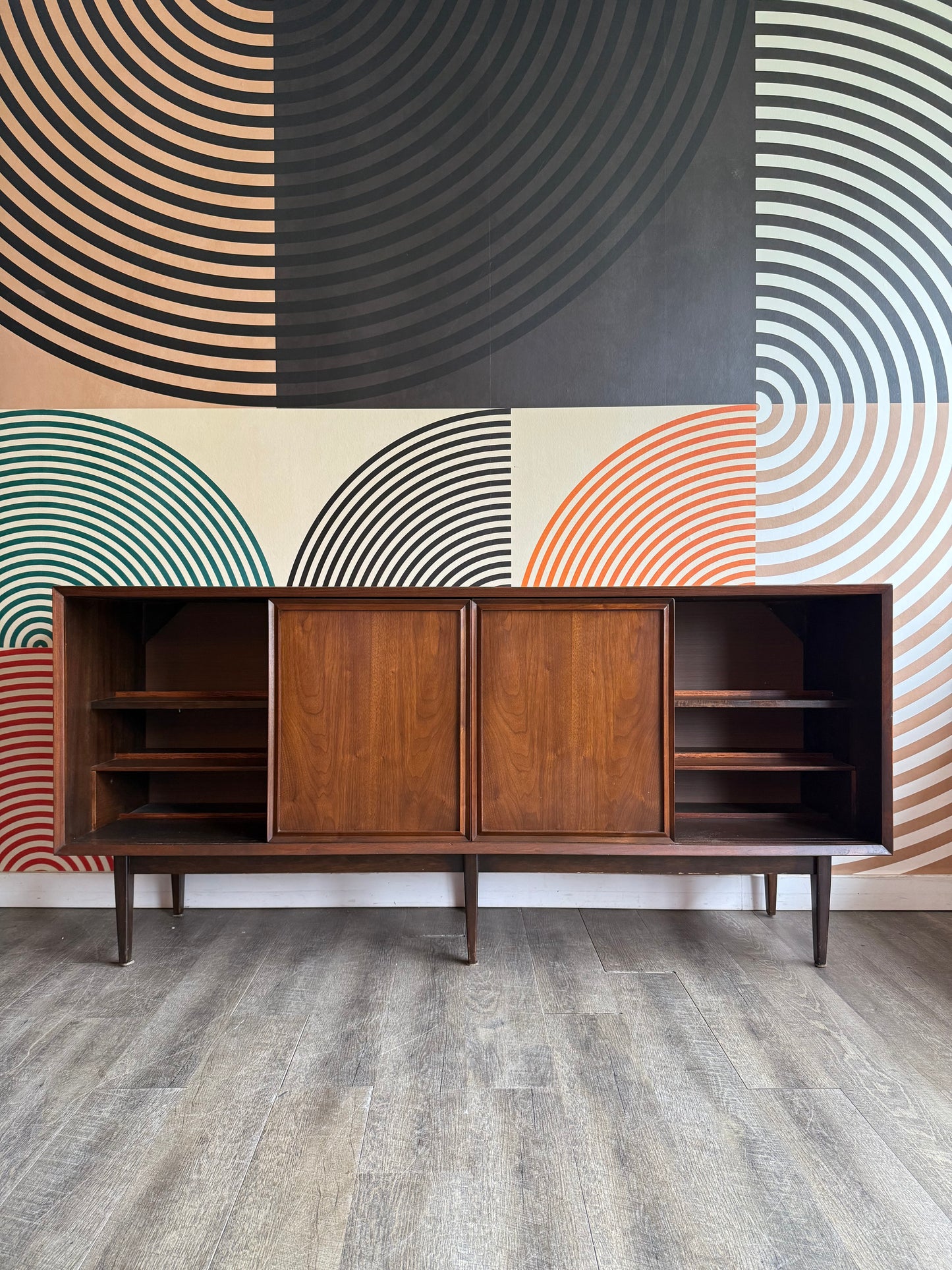 Vintage Walnut Sideboard