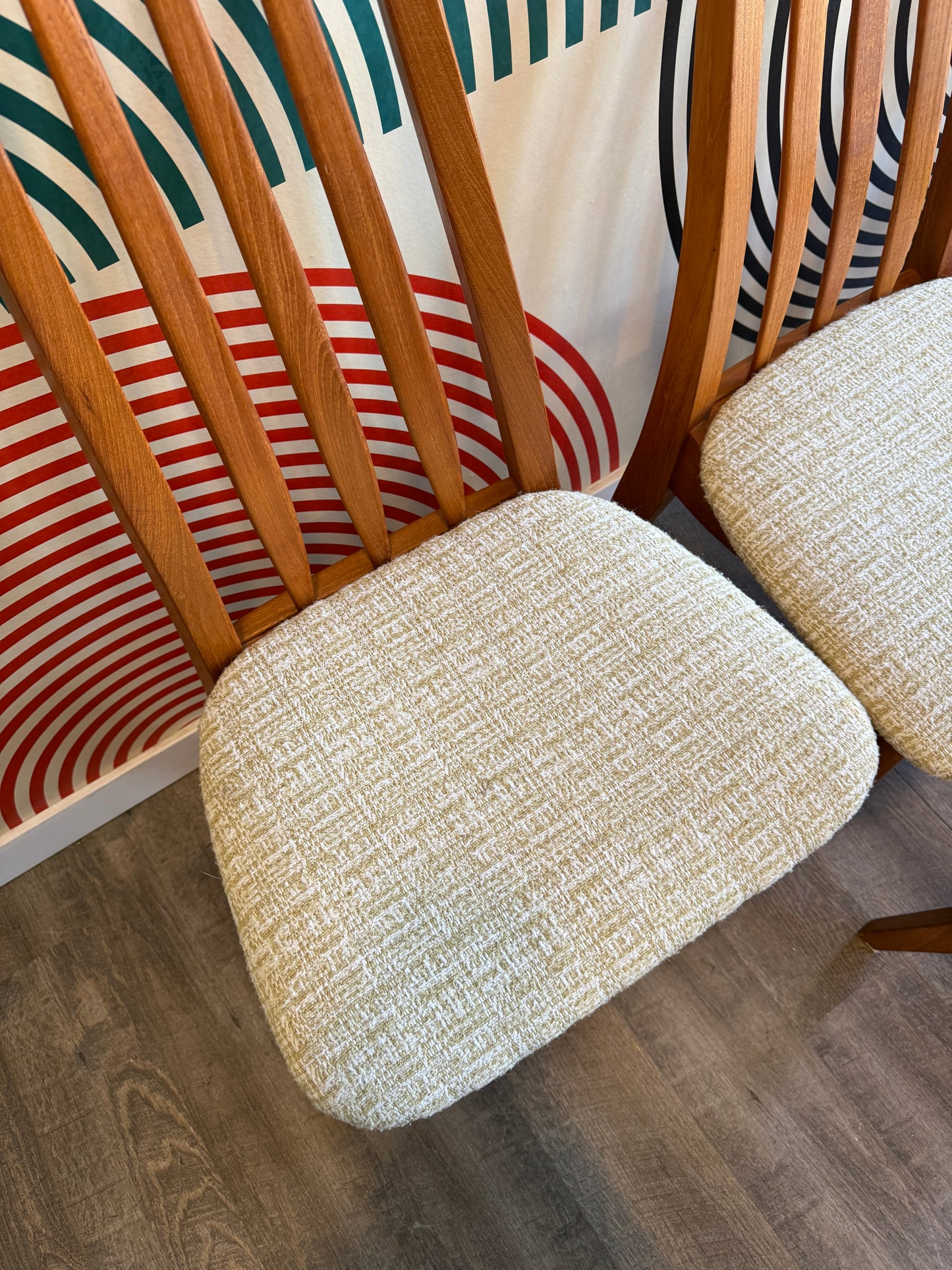 Set of 6 Teak Niels Koefoed Hornslet “Eva” Dining Chairs