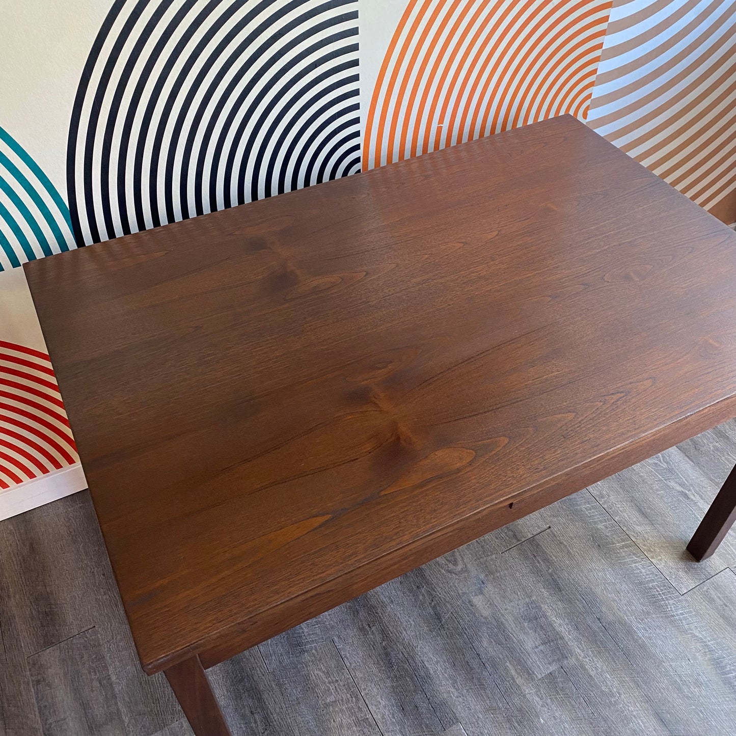 Vintage Draw-leaf Teak Dining Table