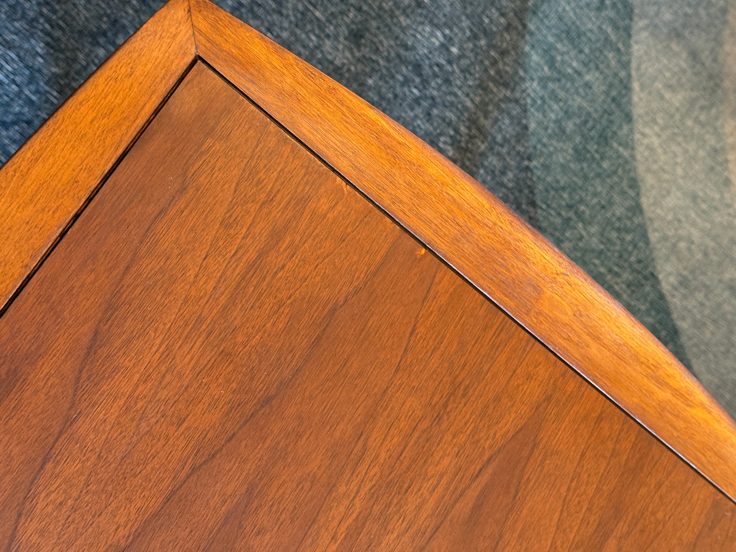 Vintage Walnut Deilcraft Side Table with a Drawer