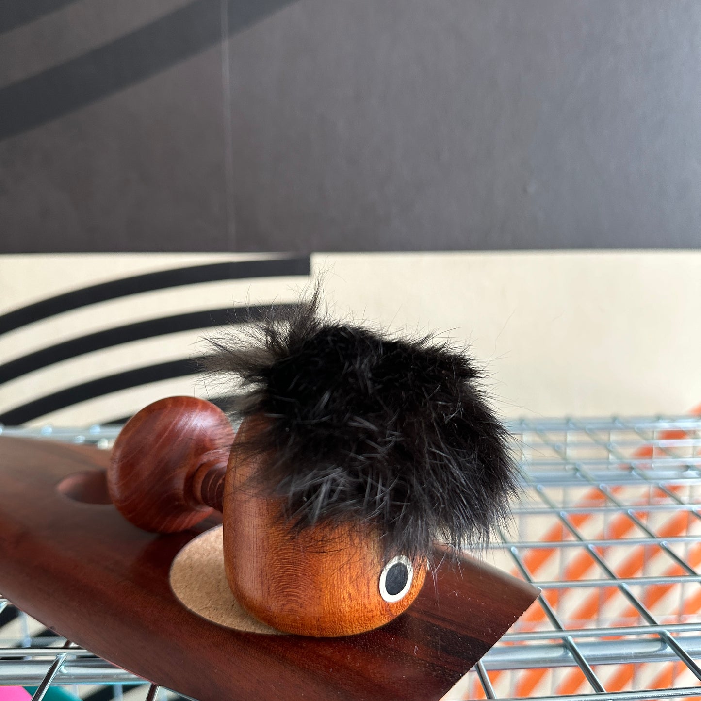 Vintage MCM Teak Nut Cracker