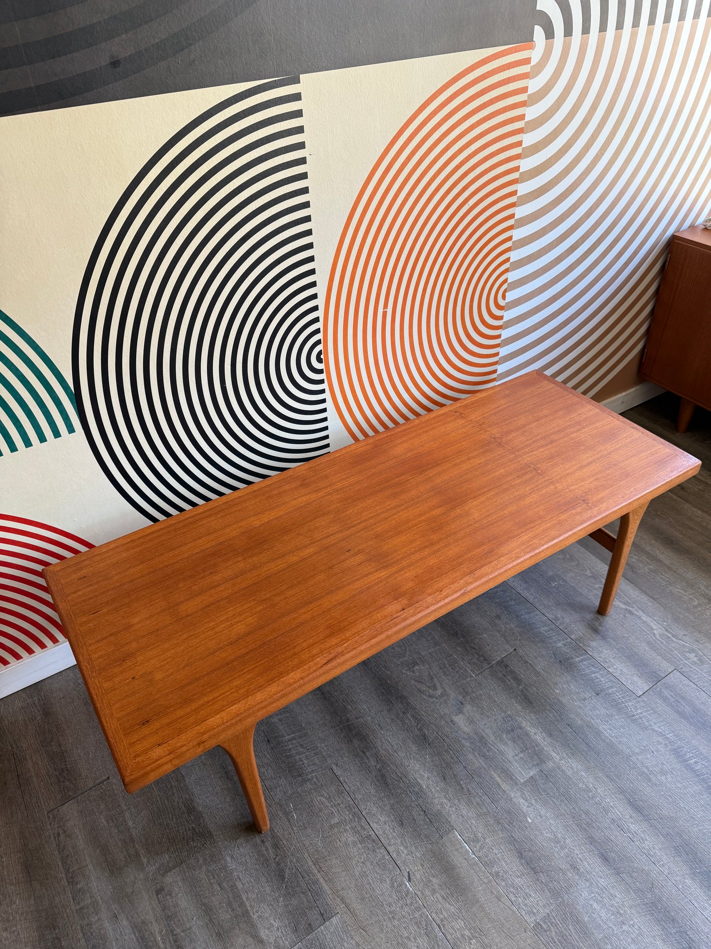 Vintage Johanne Andersen Style Teak Coffee Table