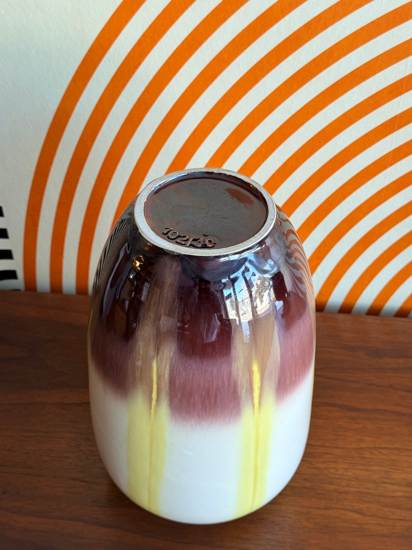 Vintage West German Pottery Vase, 102/19