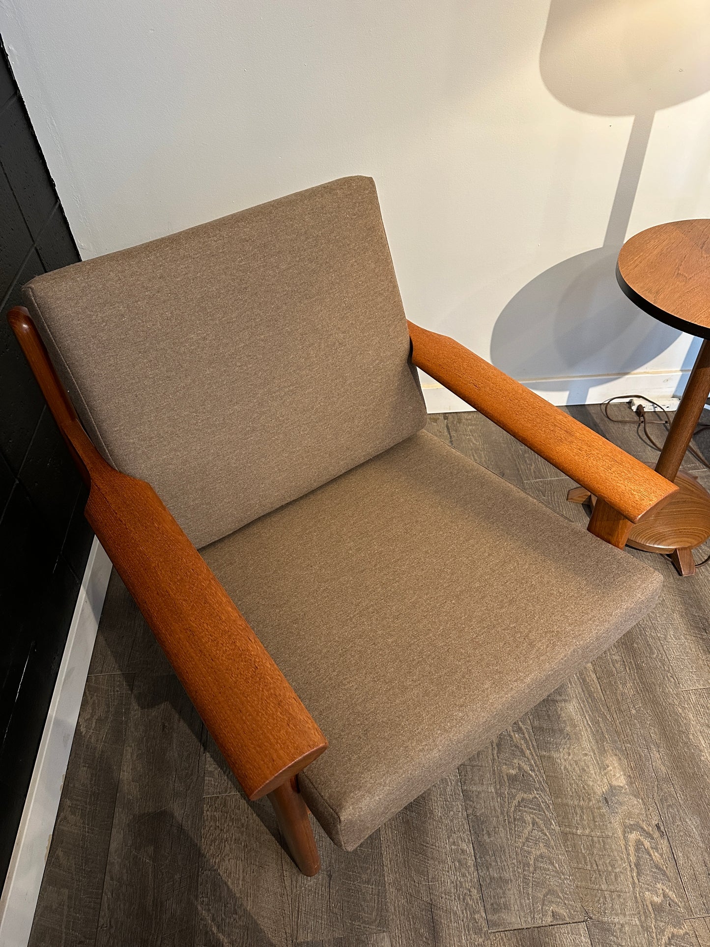 Model 390 Teak Lounge Chair by Poul Volther for Frem Rojle