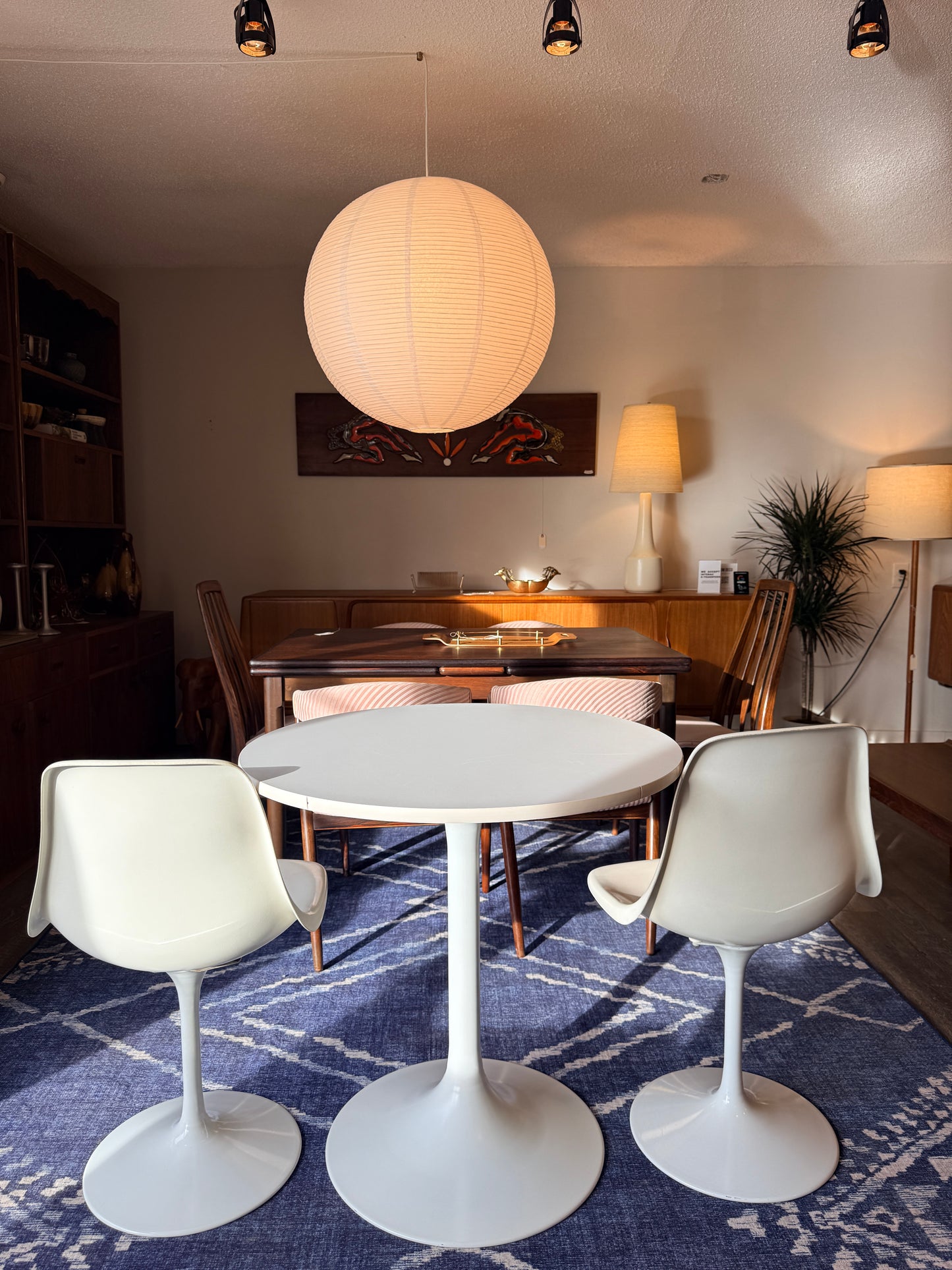 Vintage Midcentury Modern Tulip Table Set