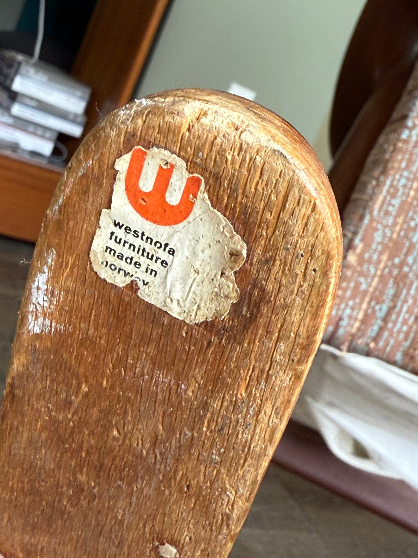 Vintage Sculpted Rocker by Ingmar Relling for Westnofa