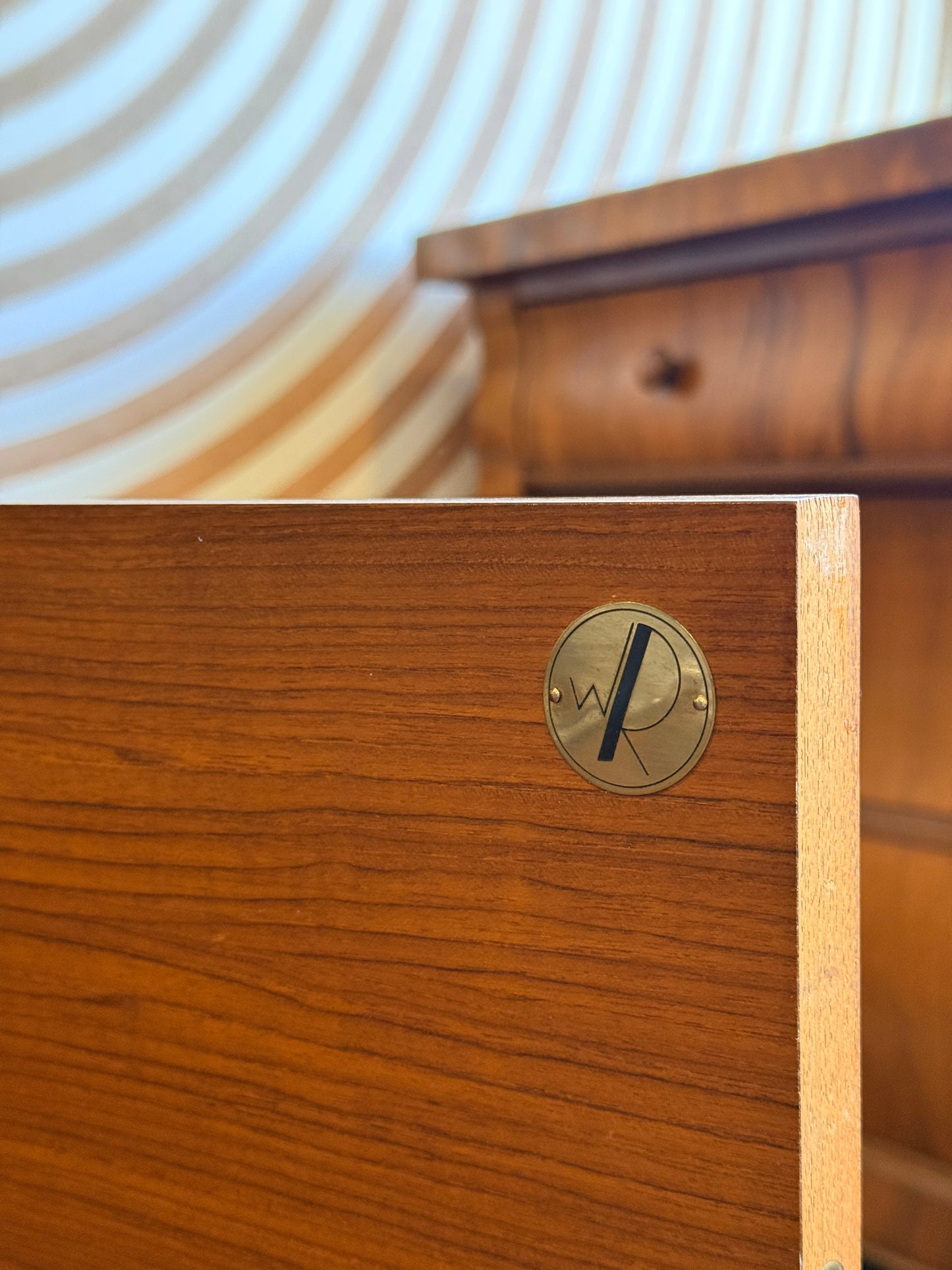 Vintage German Teak Desk by Wilhelm Renz, 1960s