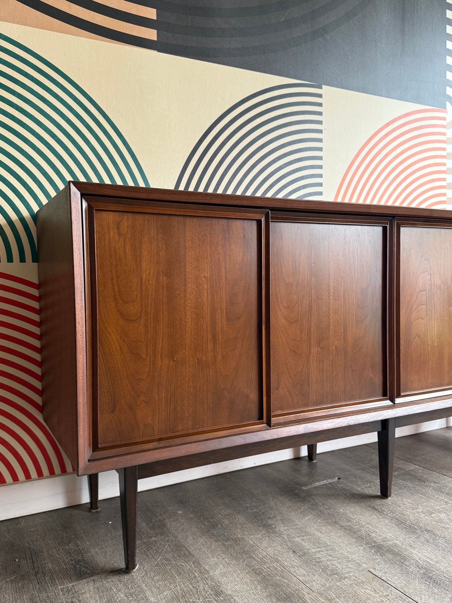 Vintage Walnut Sideboard