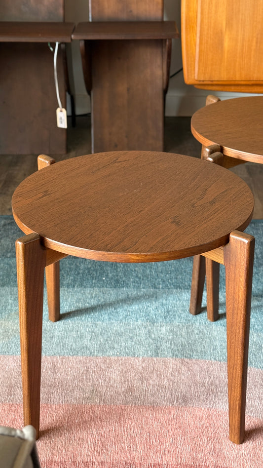 Pair of RS Associates Stacking Side Tables