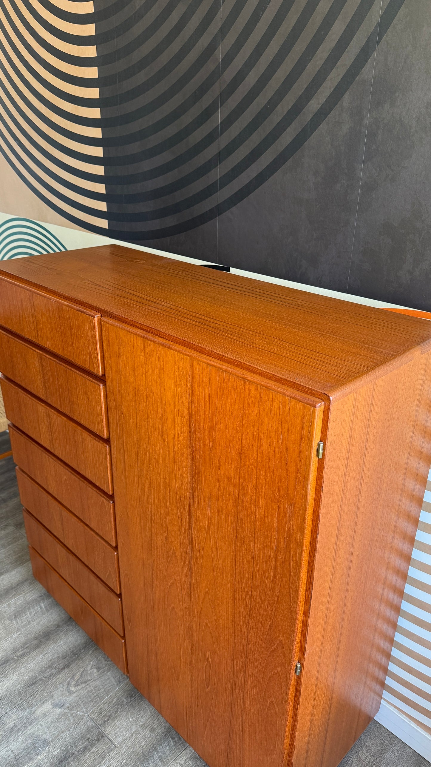 Danish Teak Wardrobe by Komfort