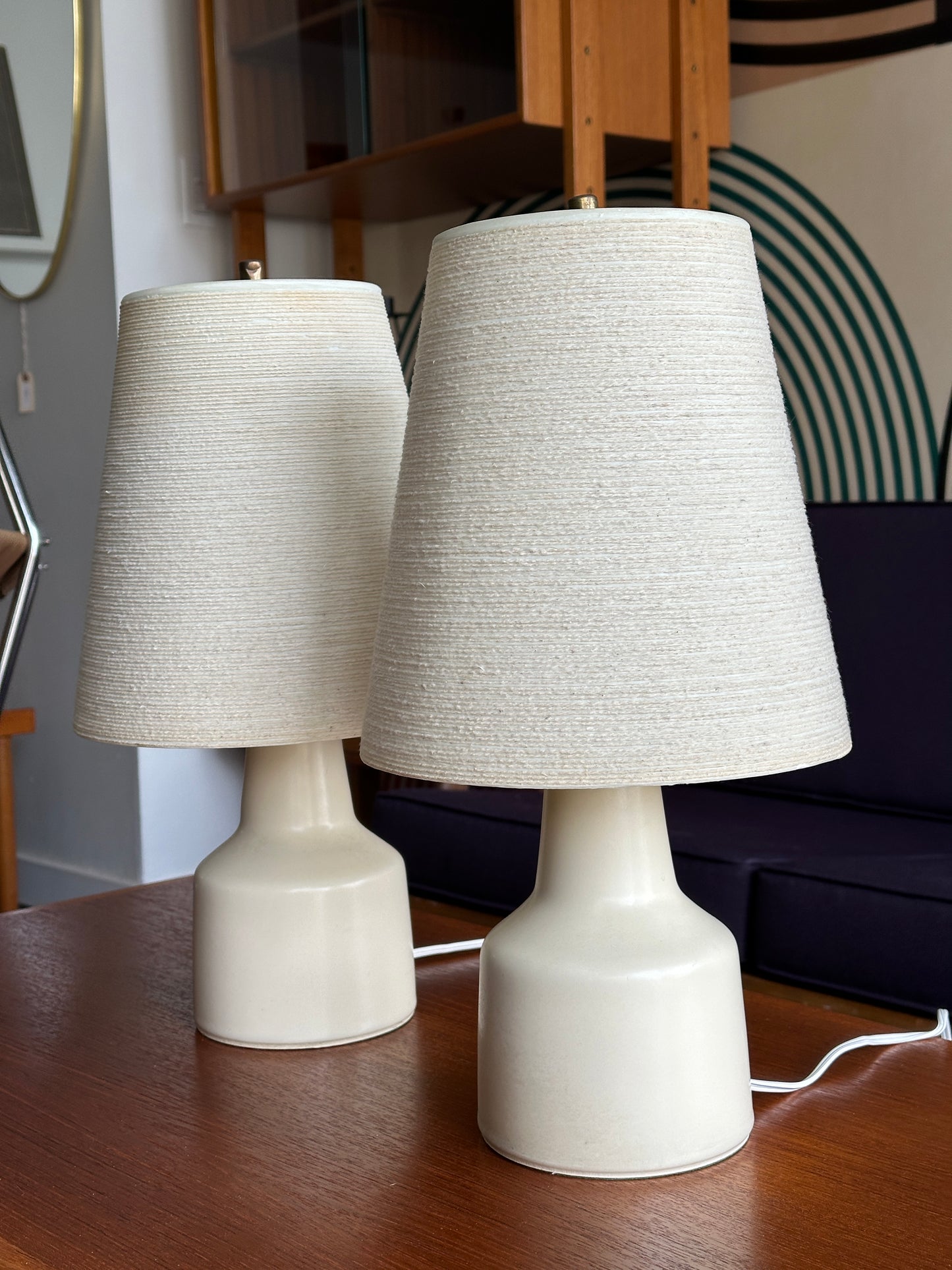 Pair of Vintage Lotte Lamps