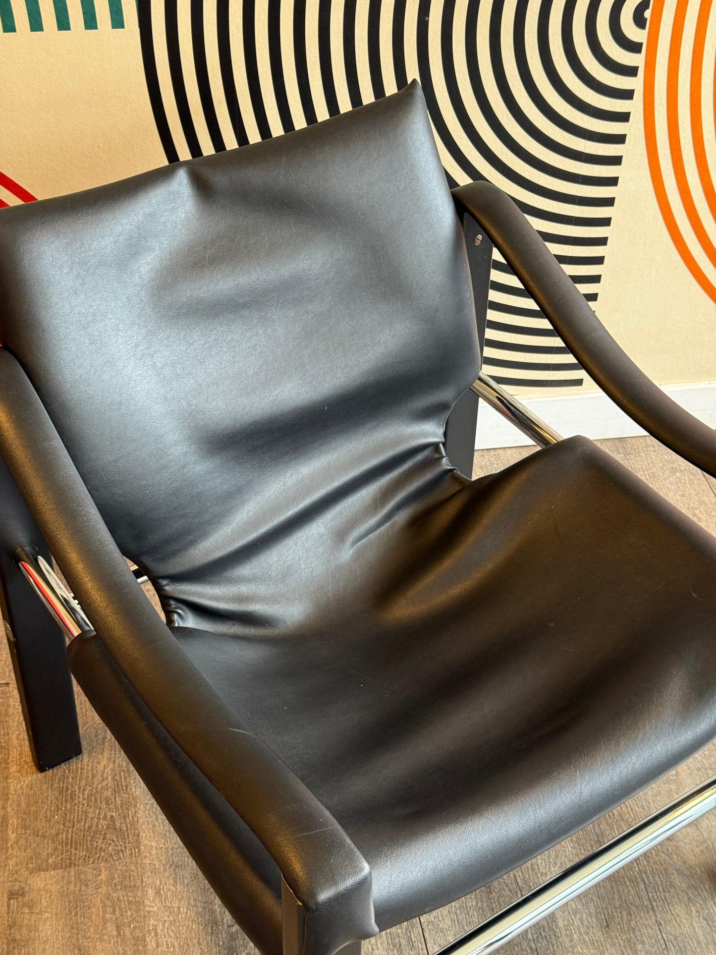 Vintage Safari Chair by Maurice Burke for Arkana